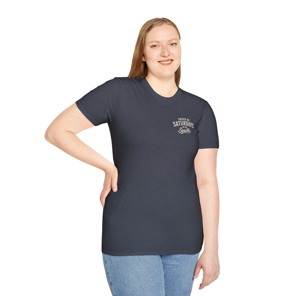 Raised On Saturdays In The South Vintage T-Shirt- Mud Park Saturdays