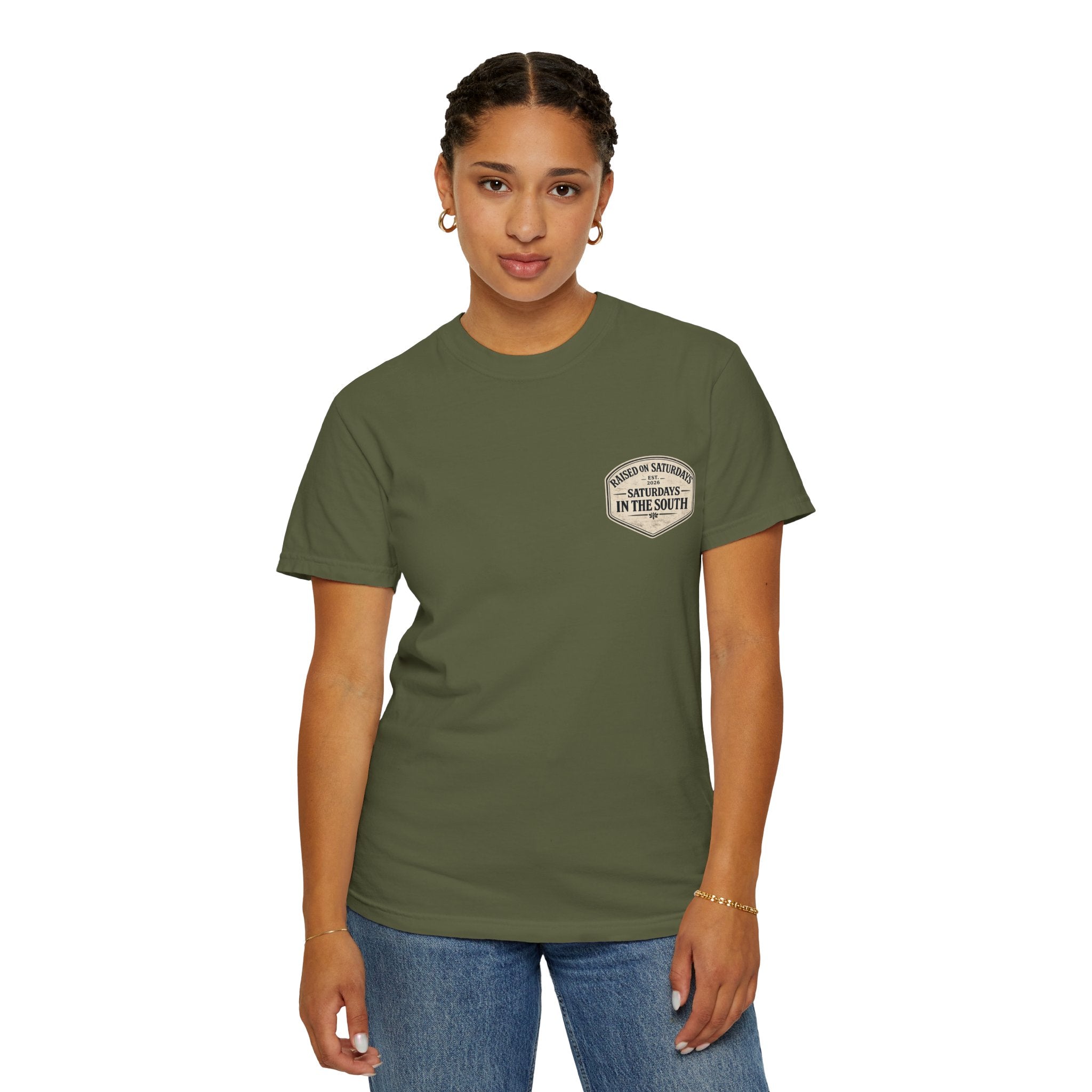 Raised On Saturdays In The South Southern Turkey Hunting T-Shirt