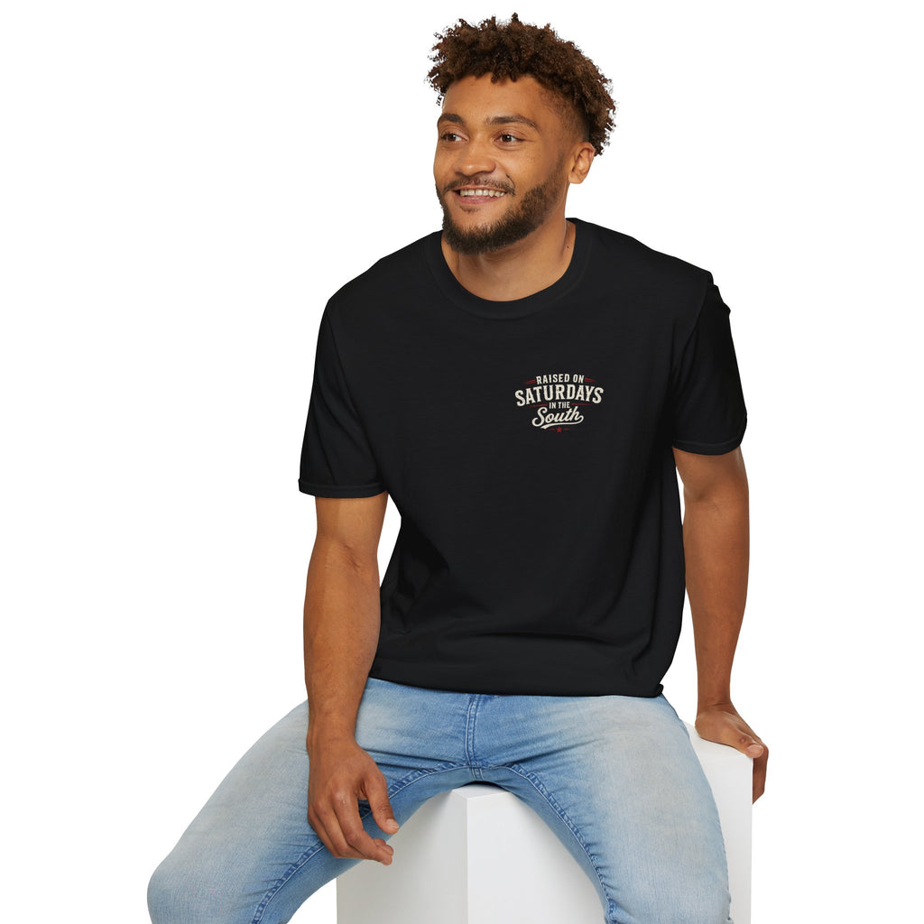 Raised On Saturdays In The South Vintage T-Shirt- Mud Park Saturdays