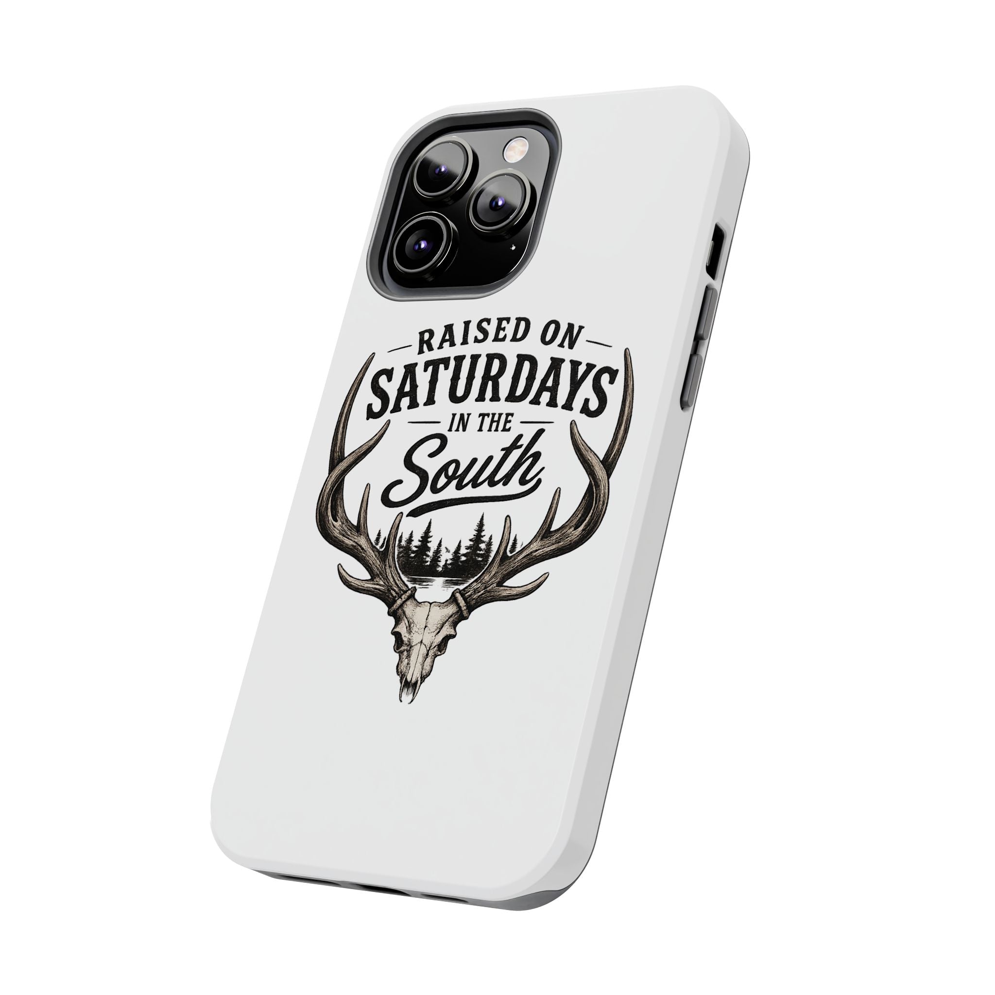 The Spreads Runs Deep In The Woods Phone Case-(white)