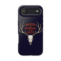 The Spreads Runs Deep In The Woods Phone Case-(blue)