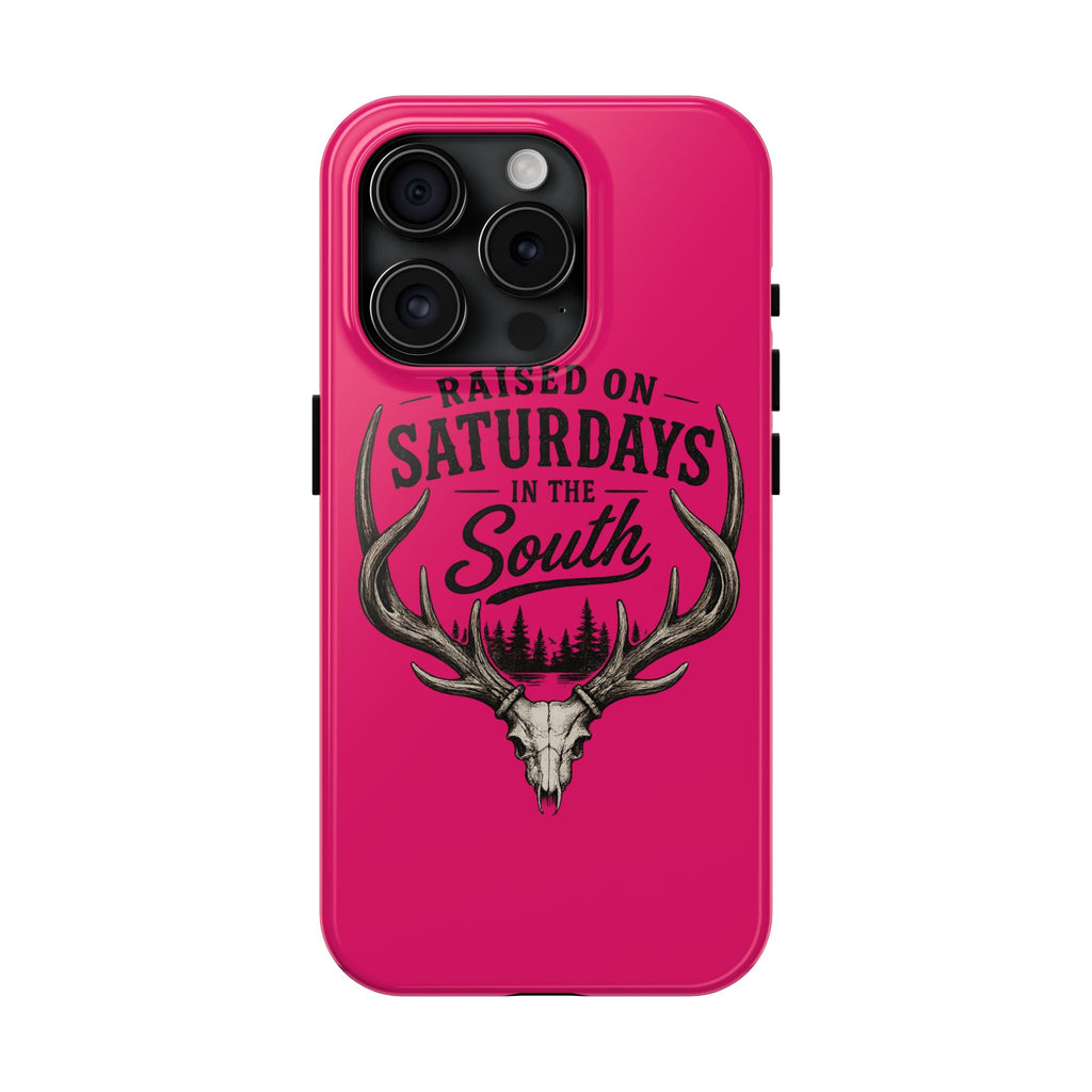 The Spreads Runs Deep In The Woods Phone Case-(pink)