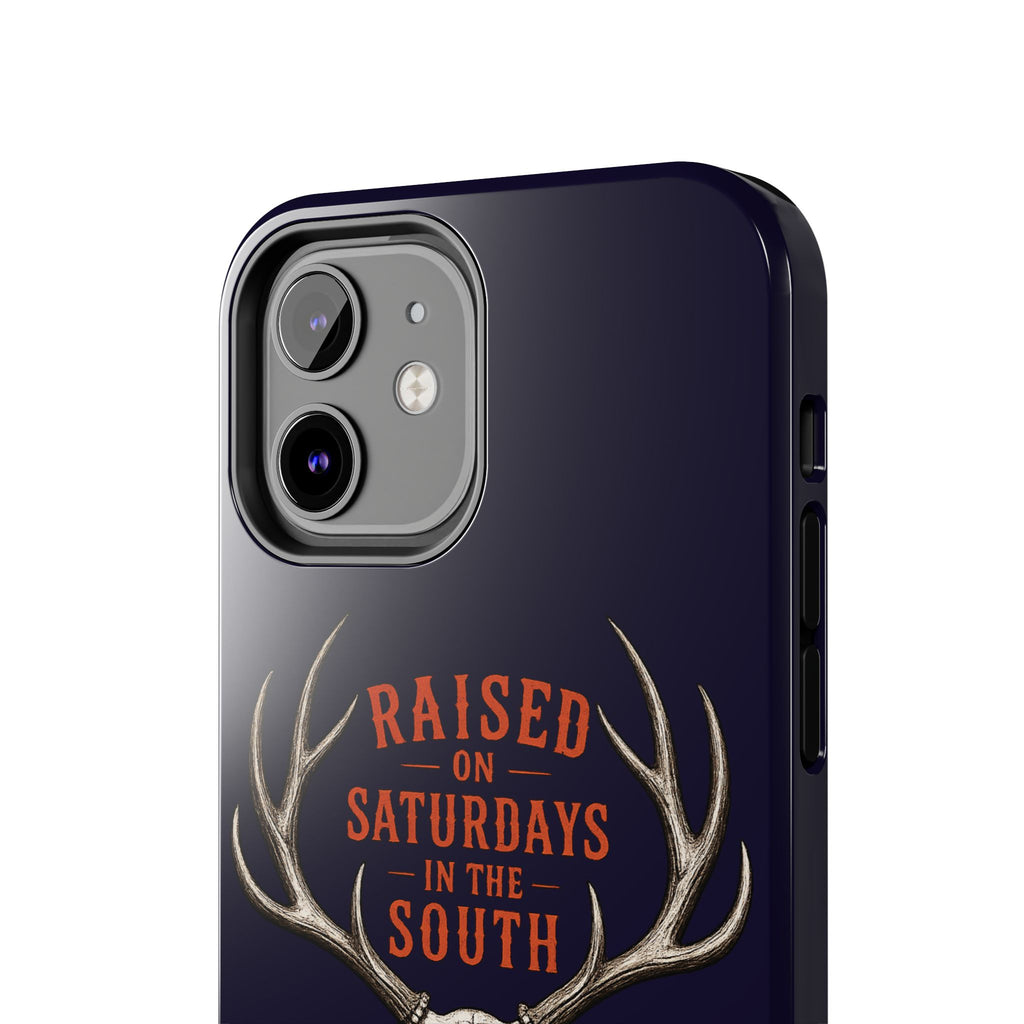 The Spreads Runs Deep In The Woods Phone Case-(blue)