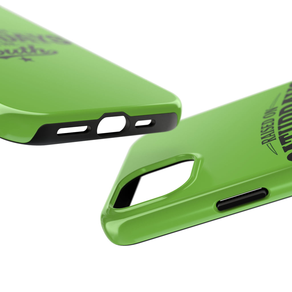 Raised On Saturdays In The South Phone Case-(green)
