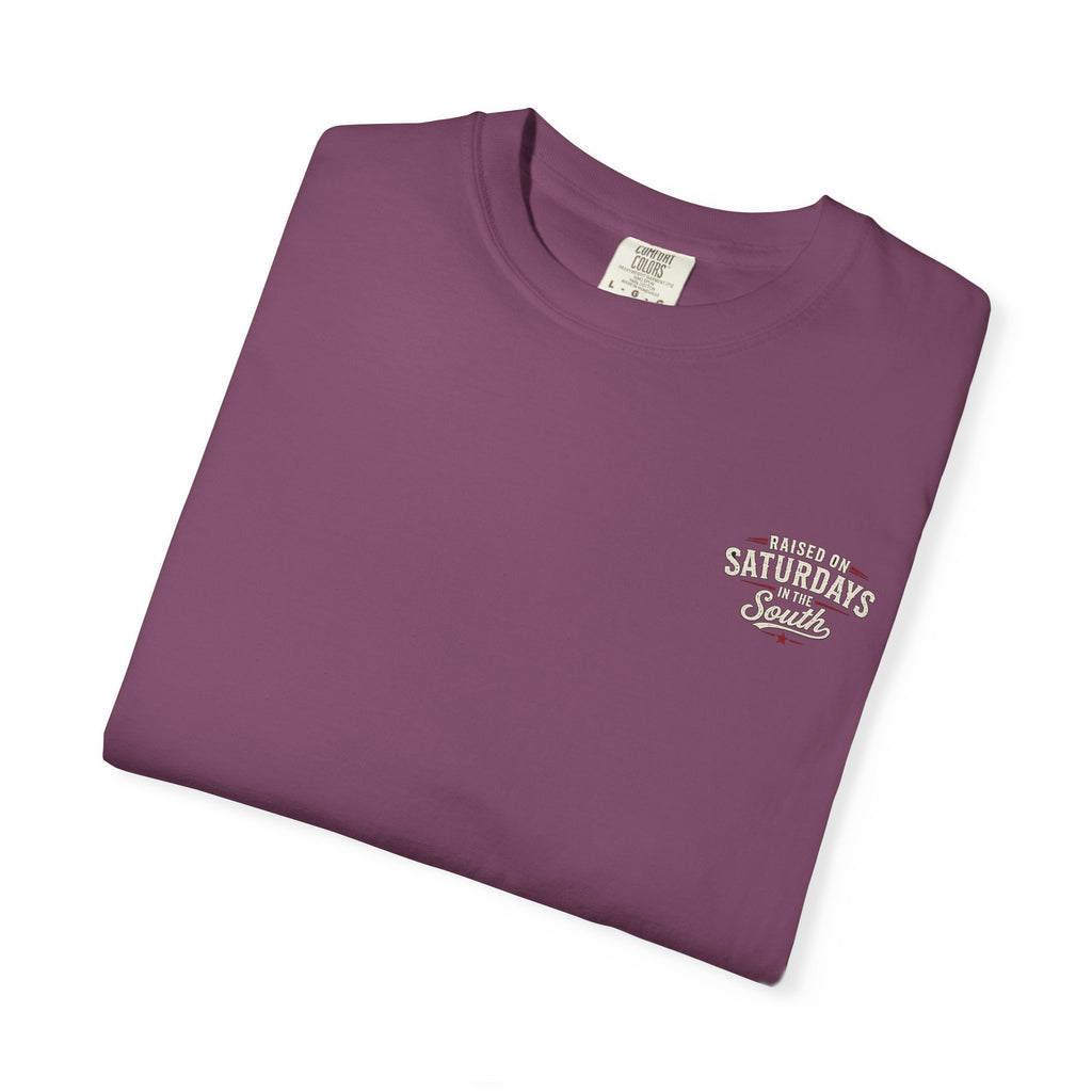 Raised On Saturdays In The South T-Shirt — Relaxing Saturday Morning In The Mountains