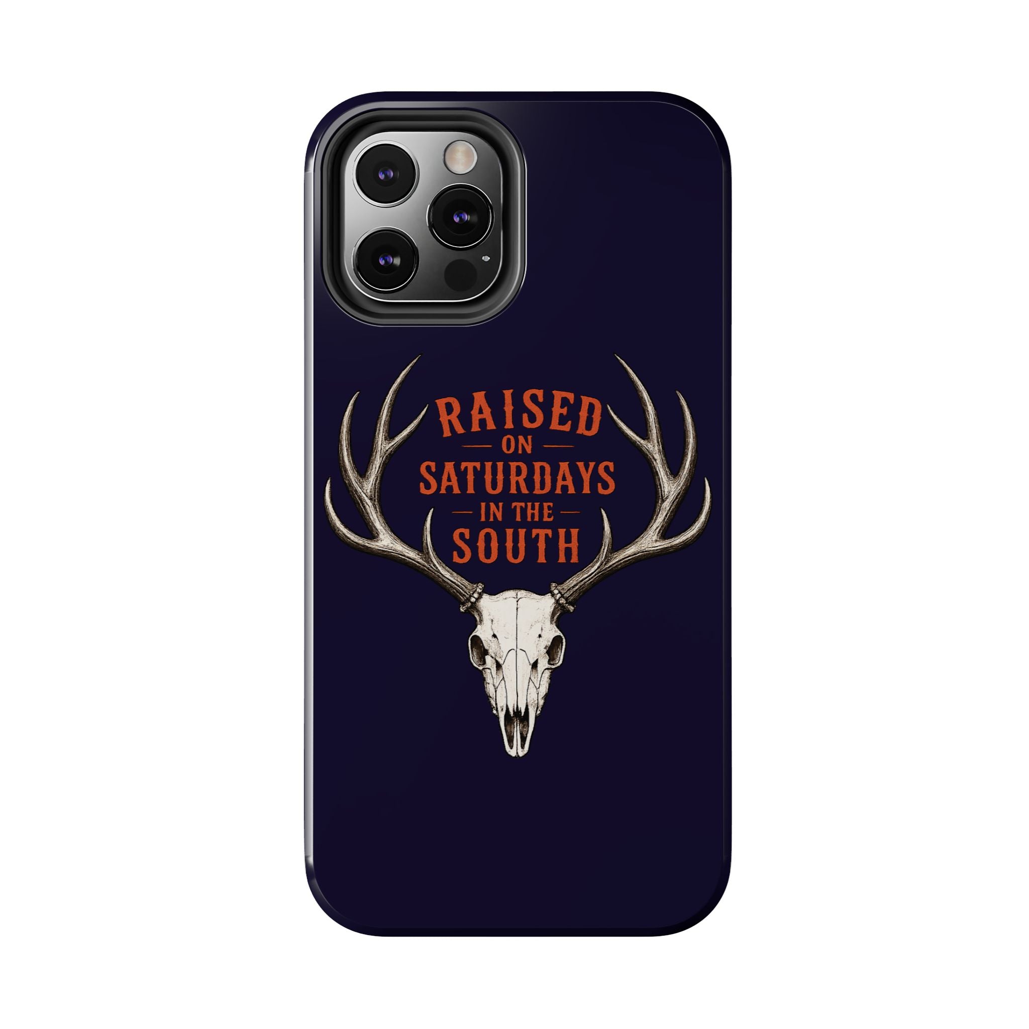 The Spreads Runs Deep In The Woods Phone Case-(blue)
