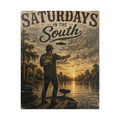 Raised On Saturdays In The South Fishing Puzzle — Sunset Bass Jigsaw
