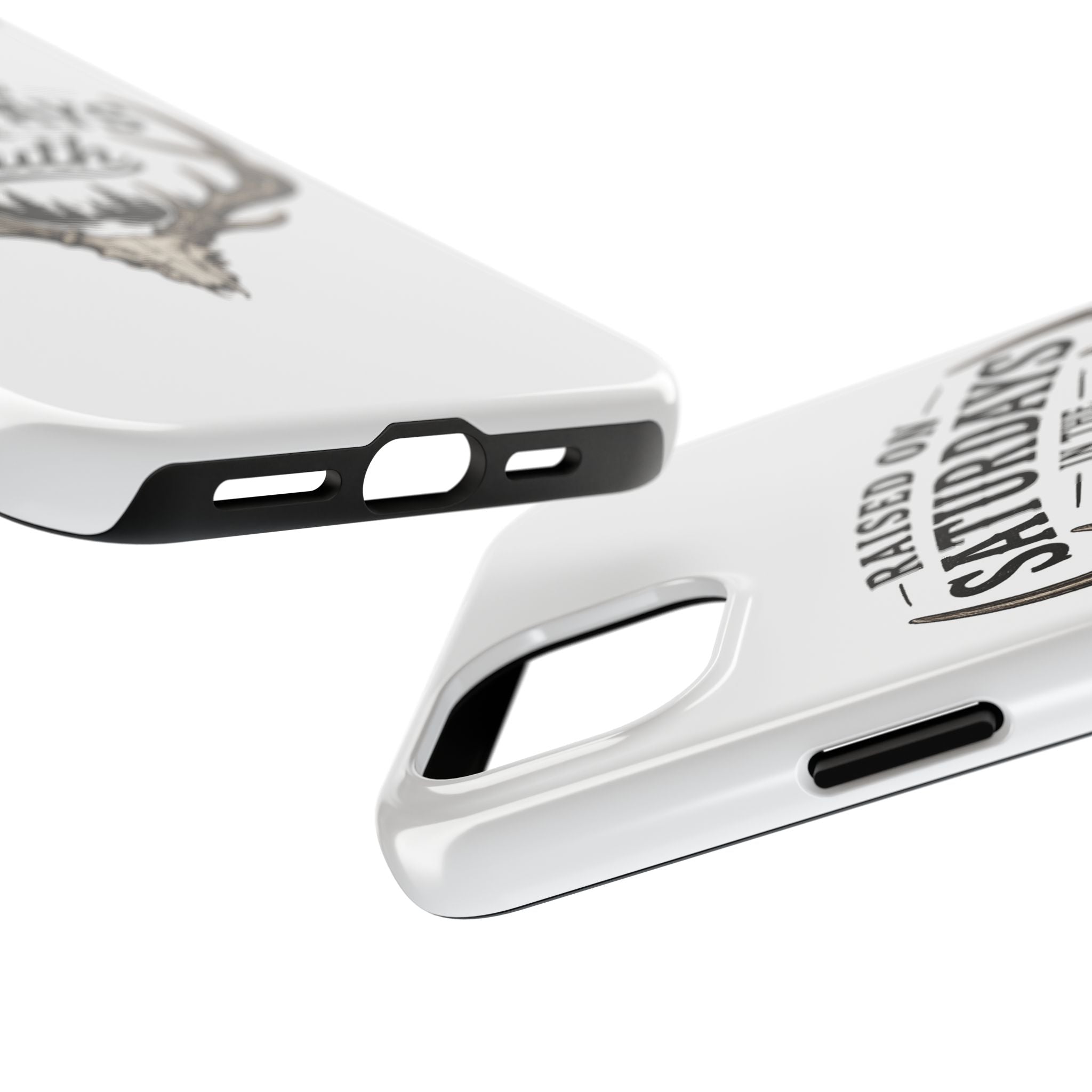The Spreads Runs Deep In The Woods Phone Case-(white)