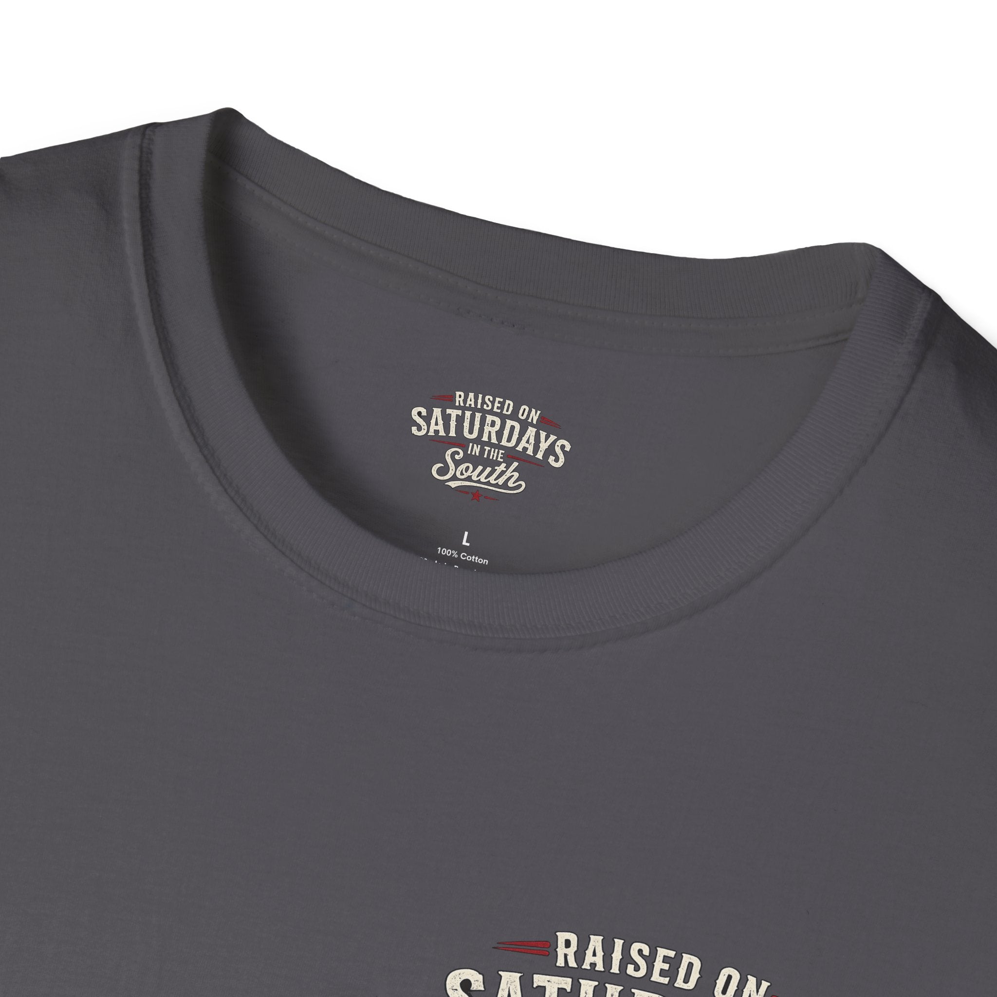 Raised On Saturdays In The South Vintage T-Shirt- Mud Park Saturdays