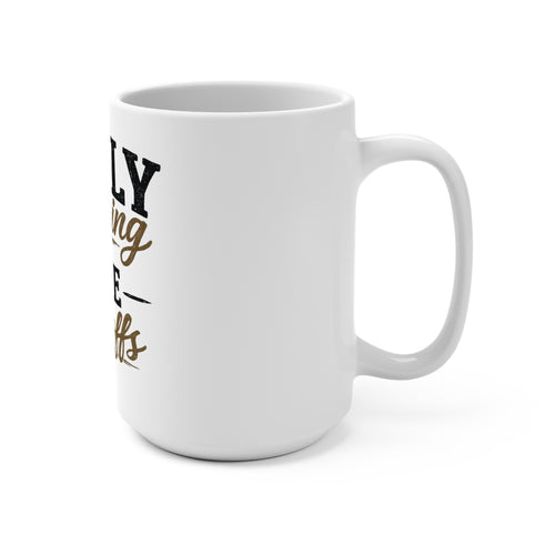 Raised On Saturdays In The South -Early Morning, Late Kickoffs 15oz Coffee Mug