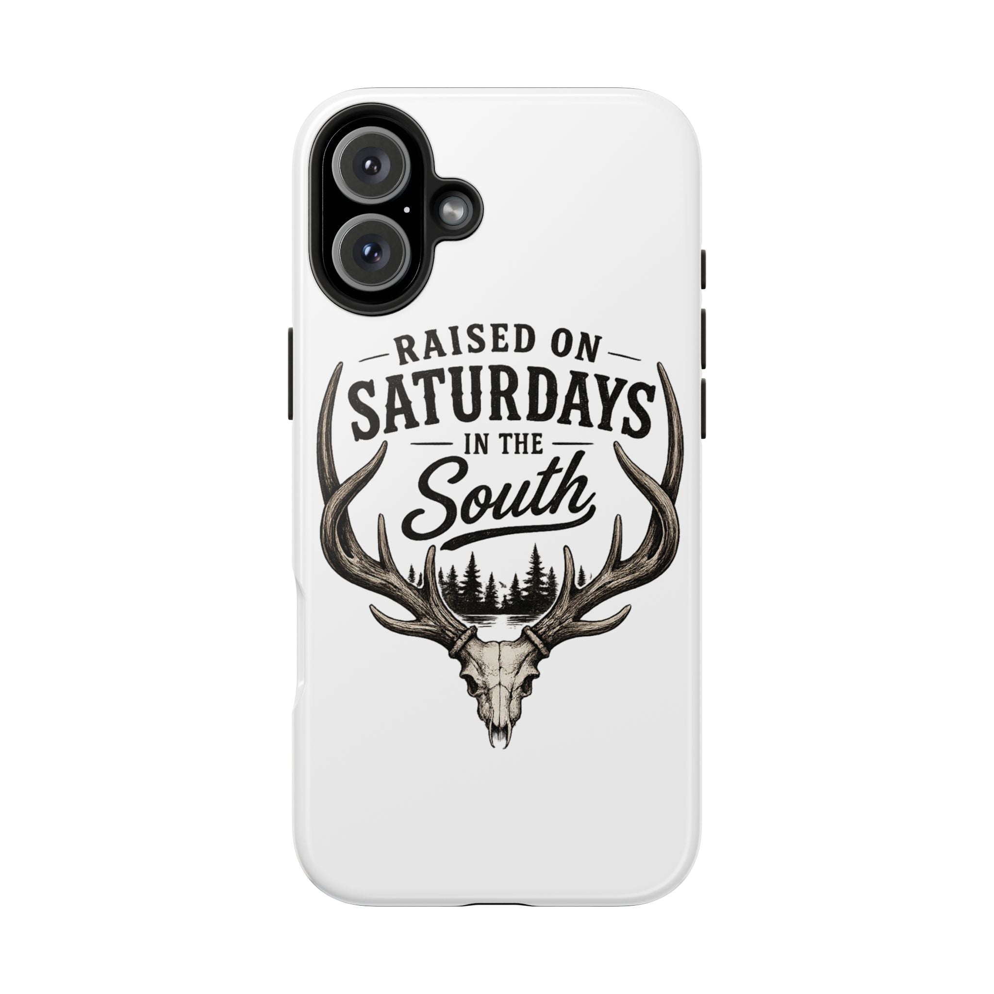 The Spreads Runs Deep In The Woods Phone Case-(white)
