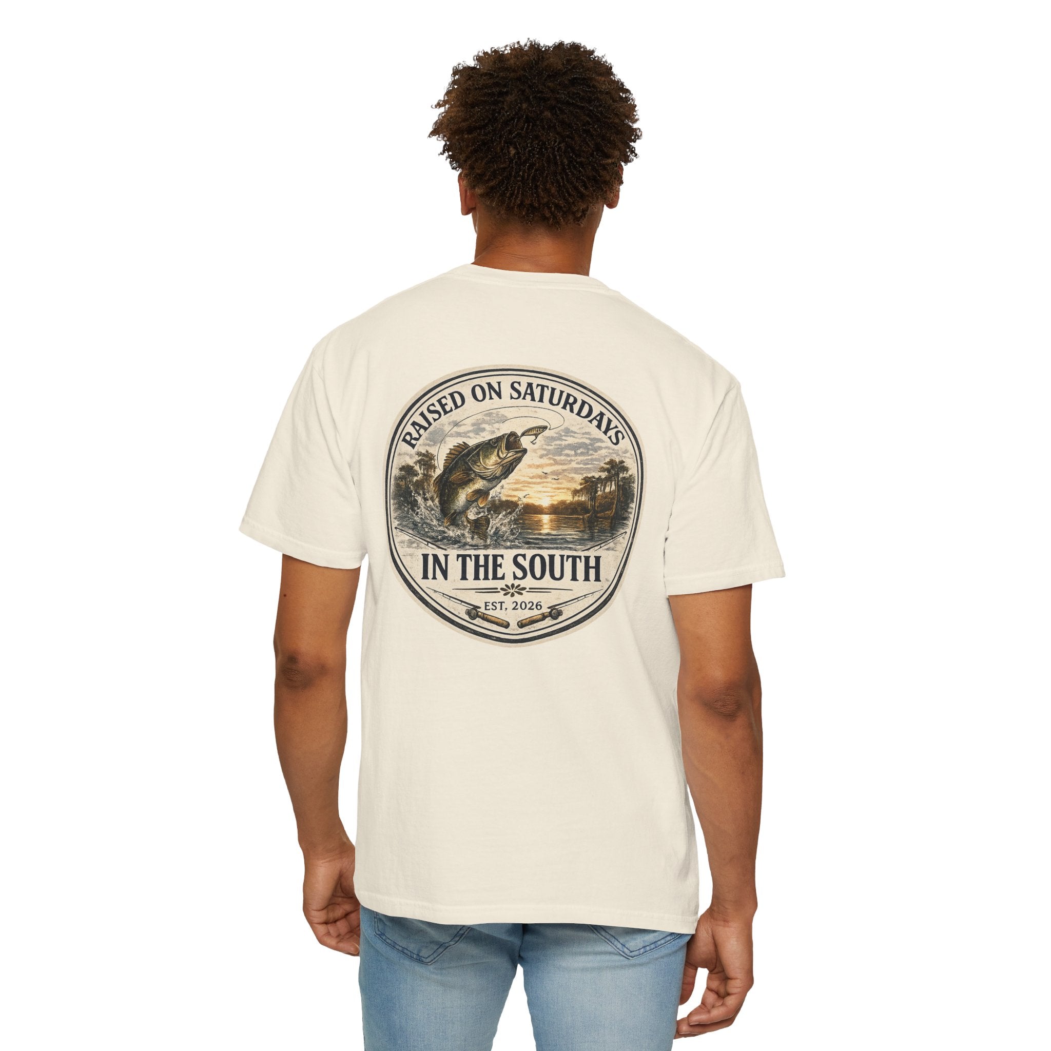 Raised On Saturdays In The South Classic T-Shirt- Fishin Season