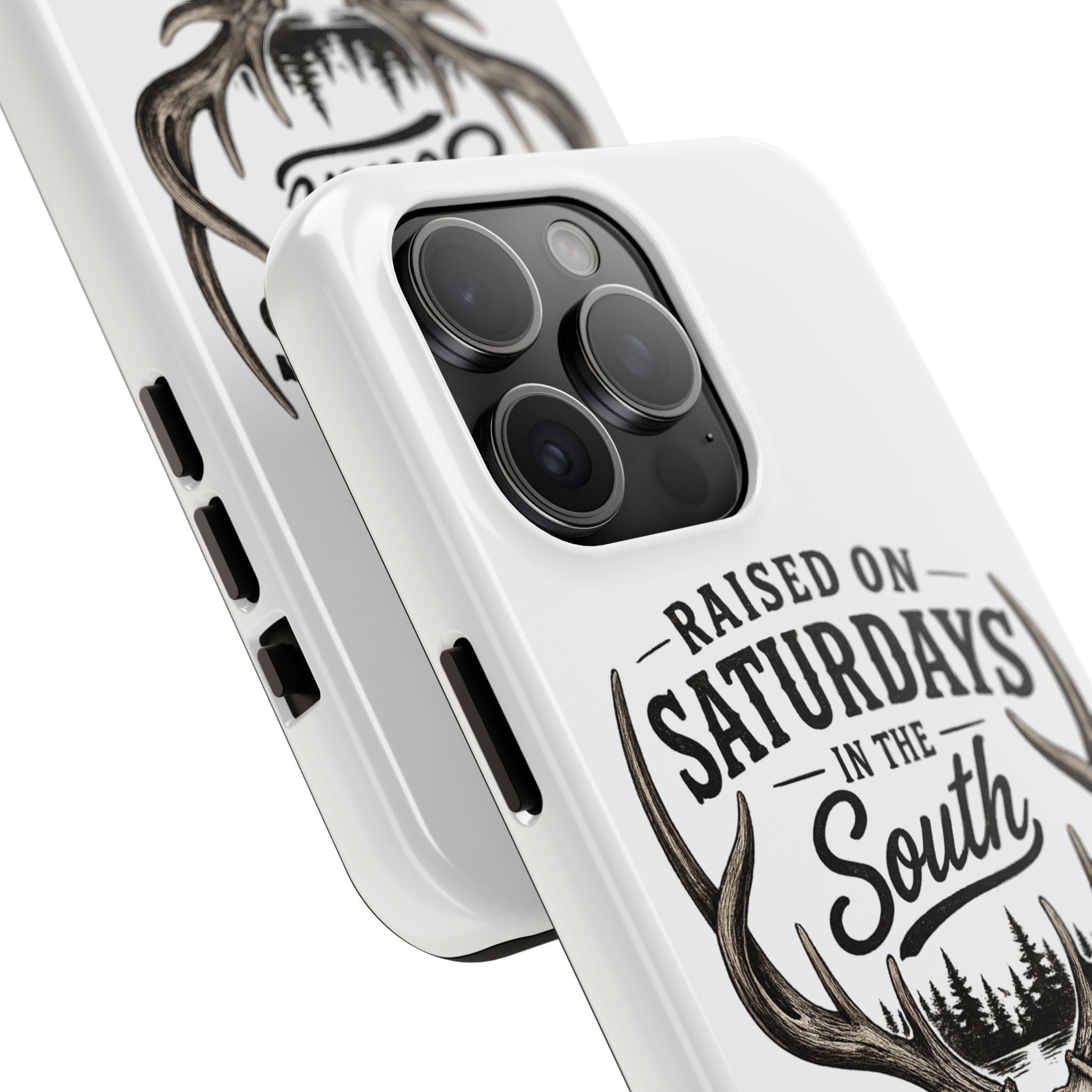 The Spreads Runs Deep In The Woods Phone Case-(white)