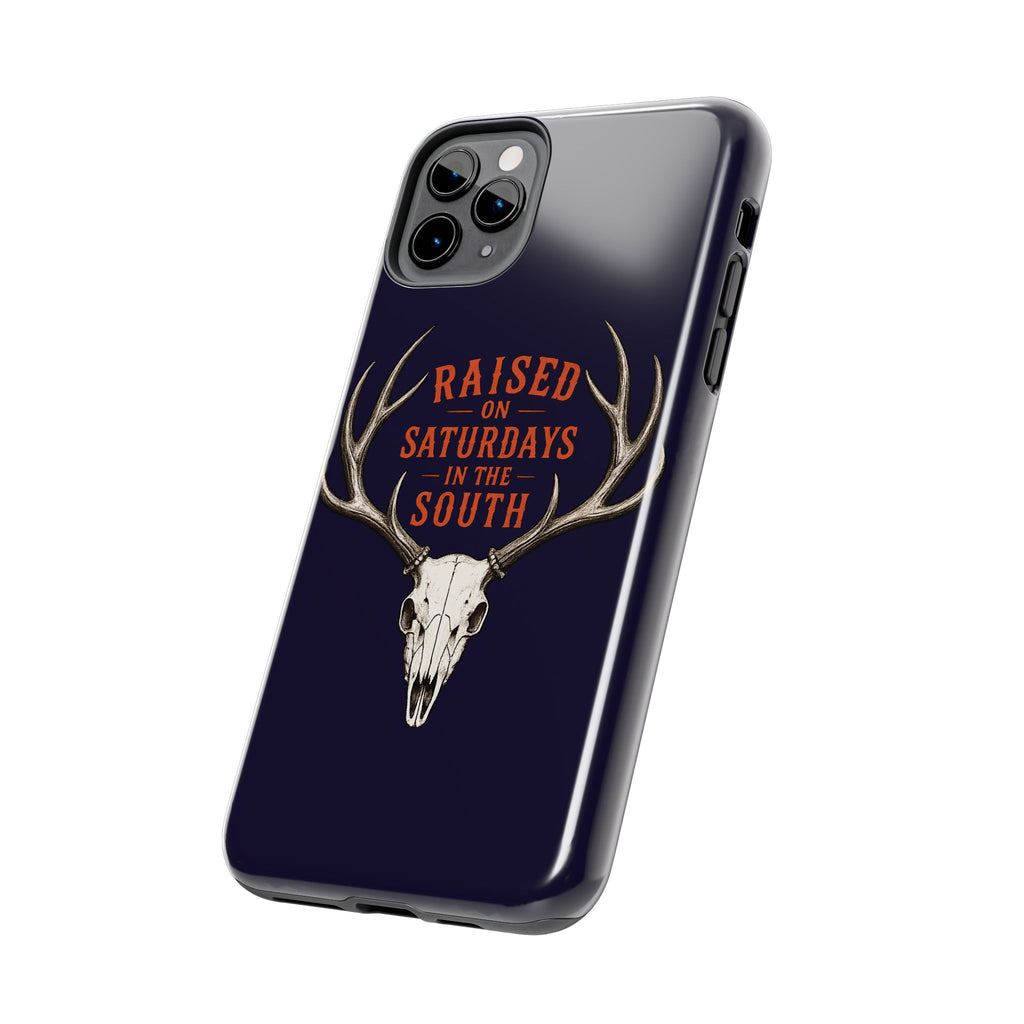The Spreads Runs Deep In The Woods Phone Case-(blue)