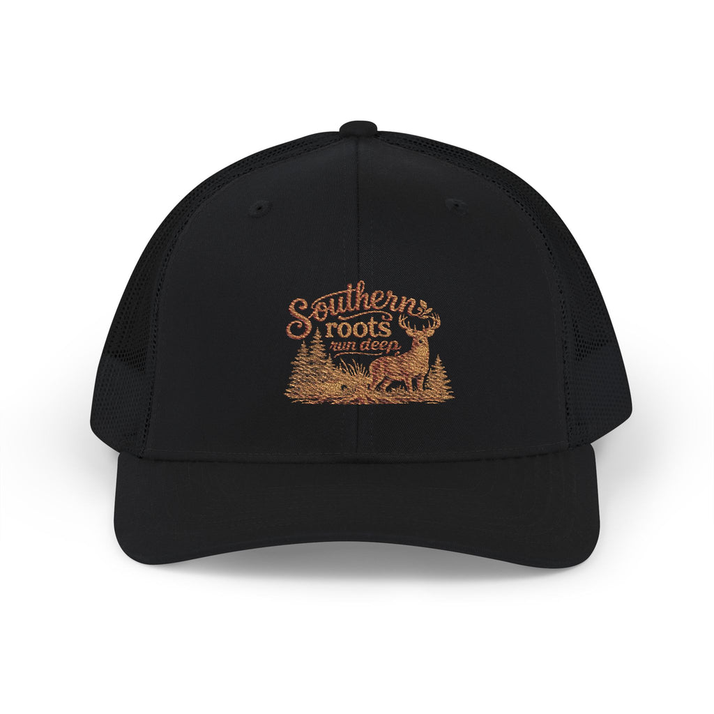 Snapback Trucker Cap - "Southern Roots Run Deep"