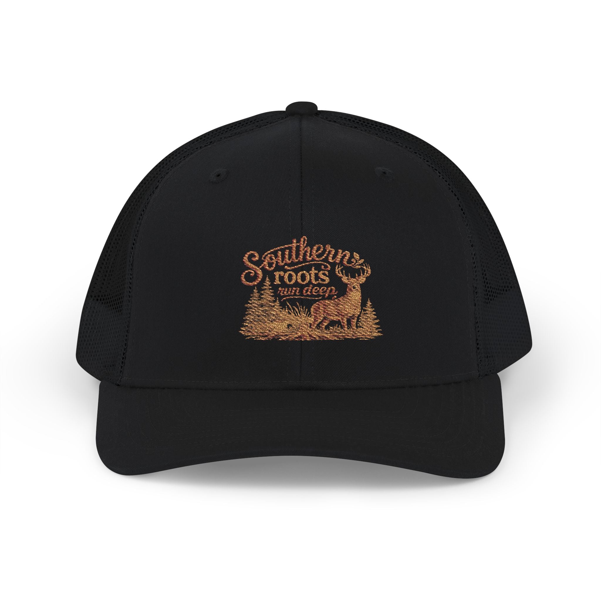 Snapback Trucker Cap - "Southern Roots Run Deep"