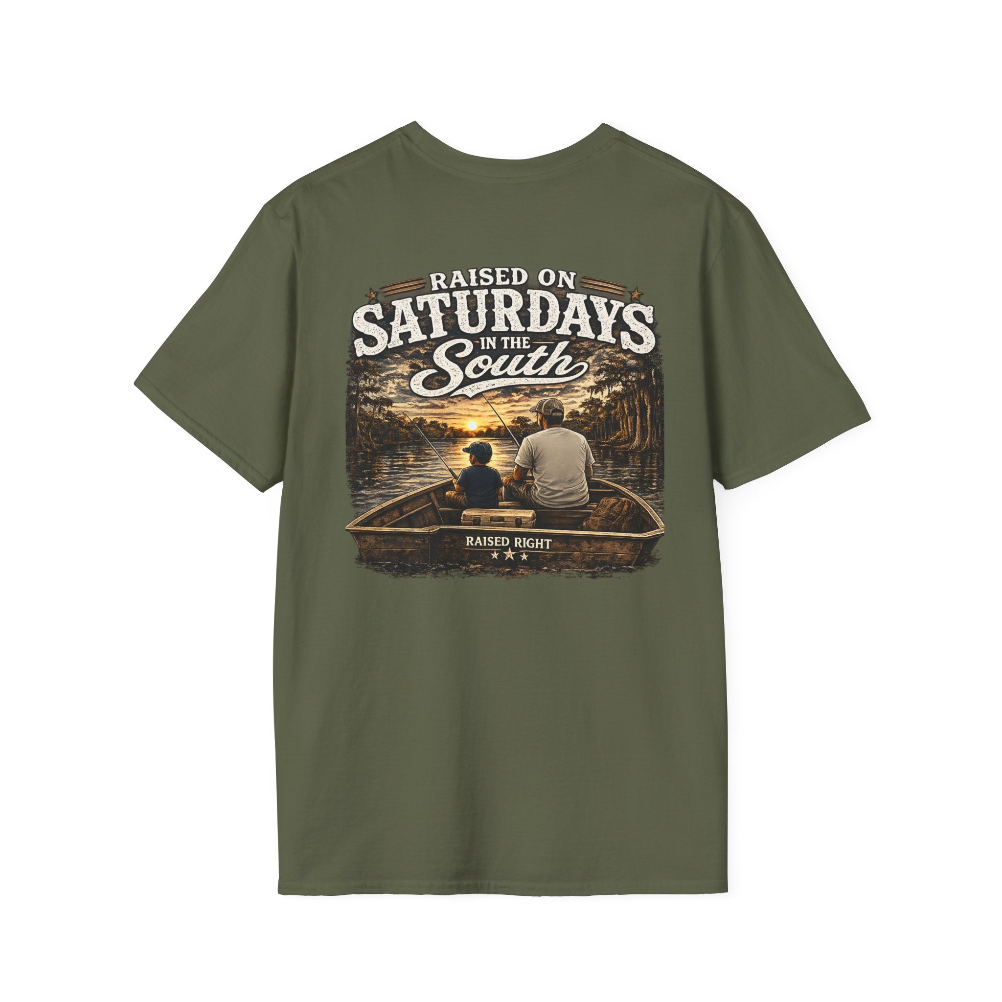 Raised On Saturdays In The South T-Shirt — Father's Day Collection