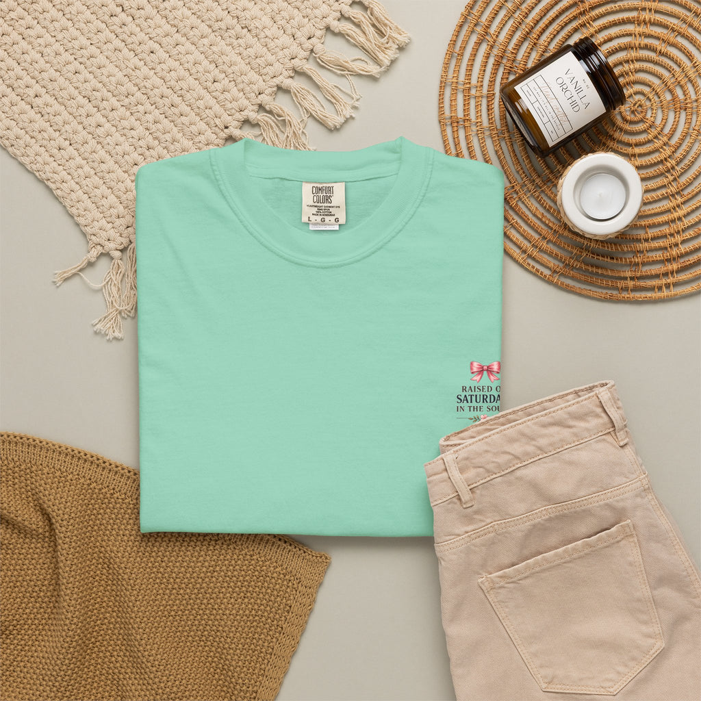 Raised On Saturdays In The South T-shirt