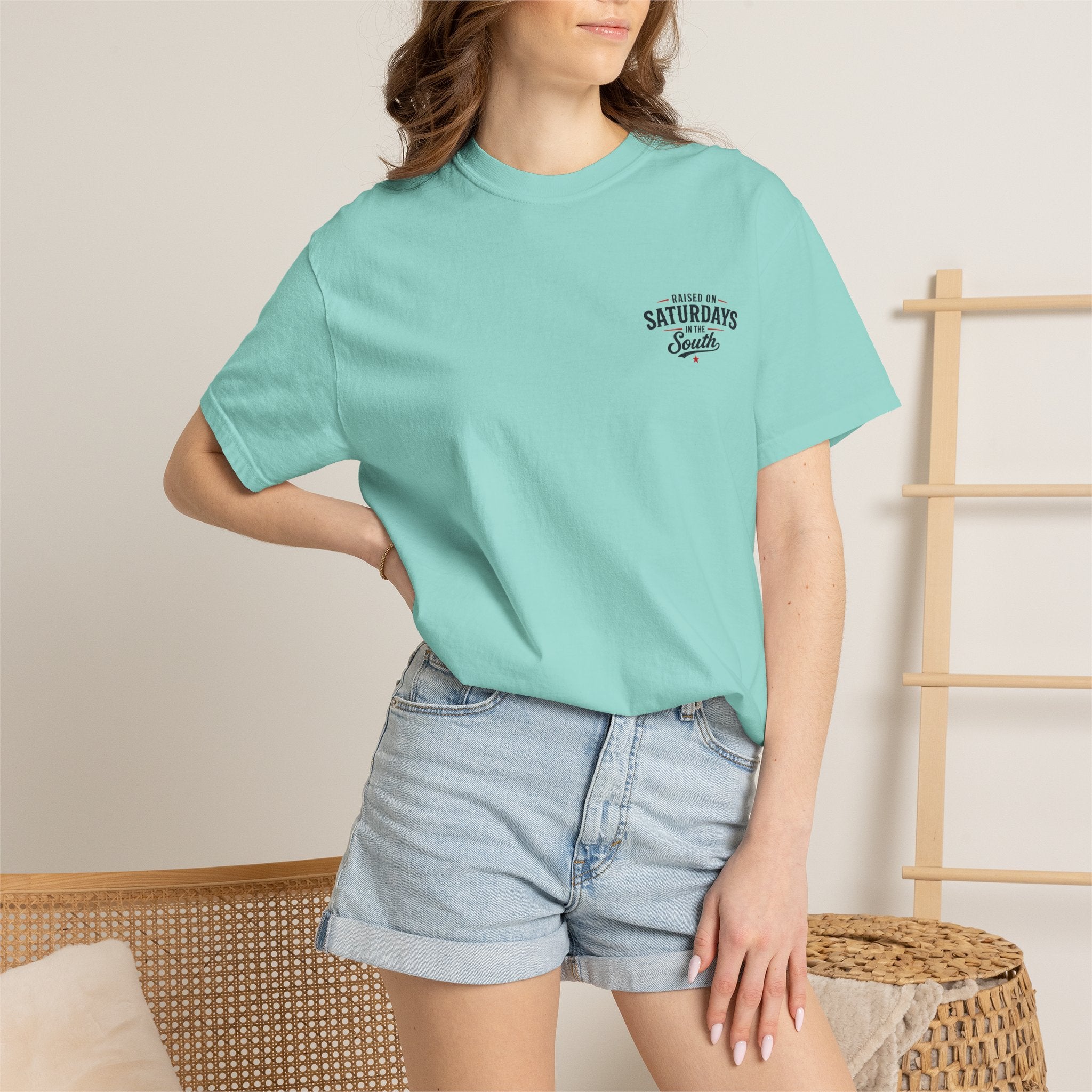 Raised On Saturdays In The South T-Shirt — Beachin It On Summer Saturdays