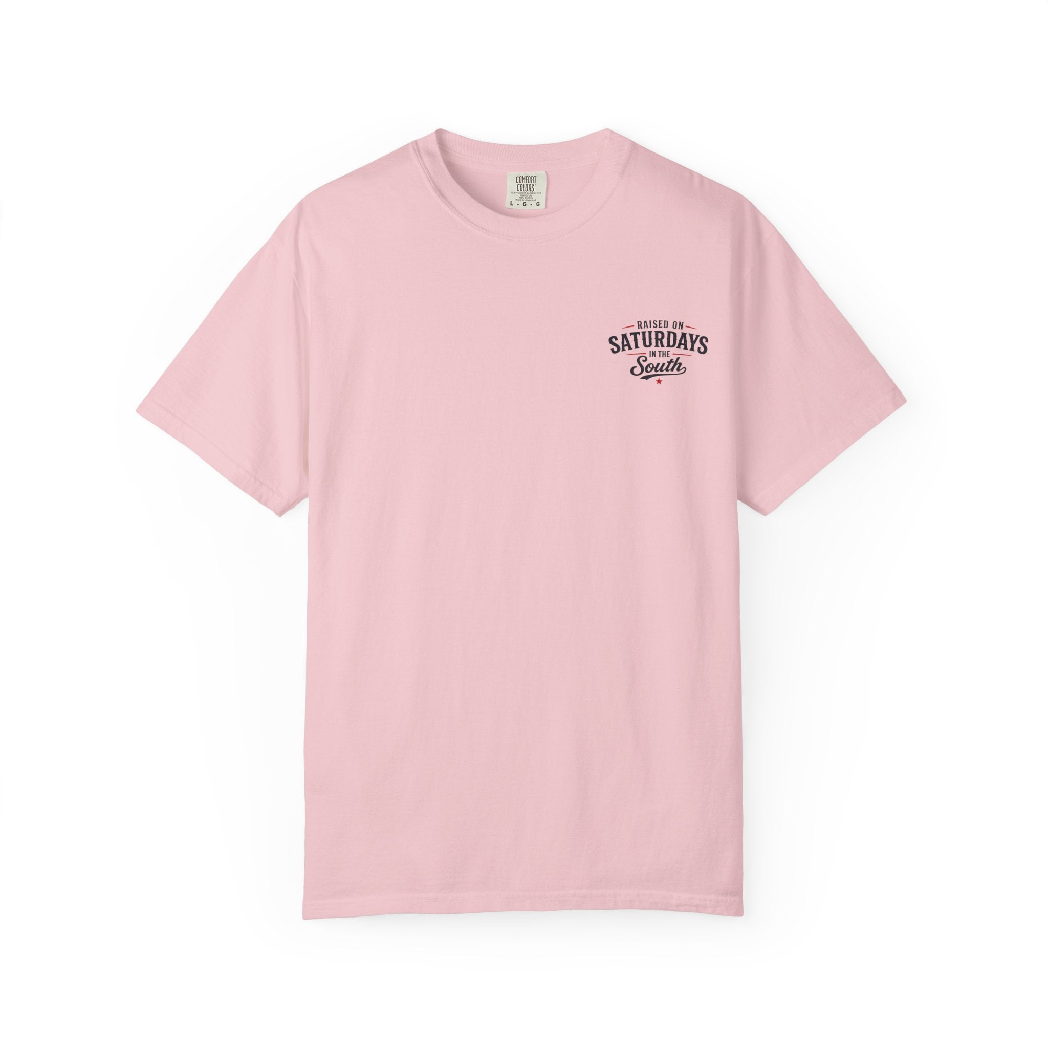 Raised on Saturdays T-Shirt — Boy Dad Fishing Buddies