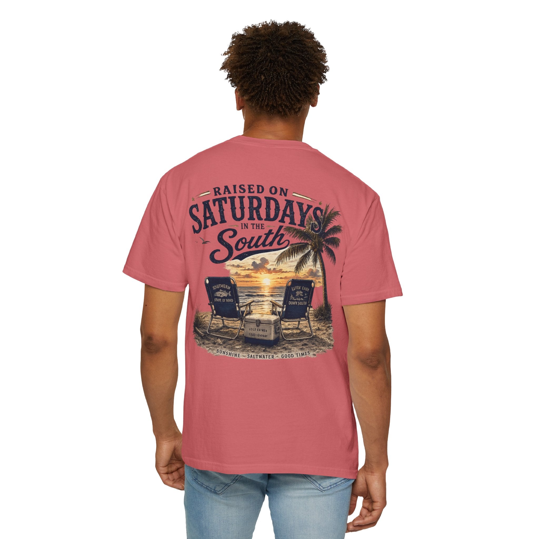 Raised On Saturdays In The South T-Shirt — Beachin It On Summer Saturdays
