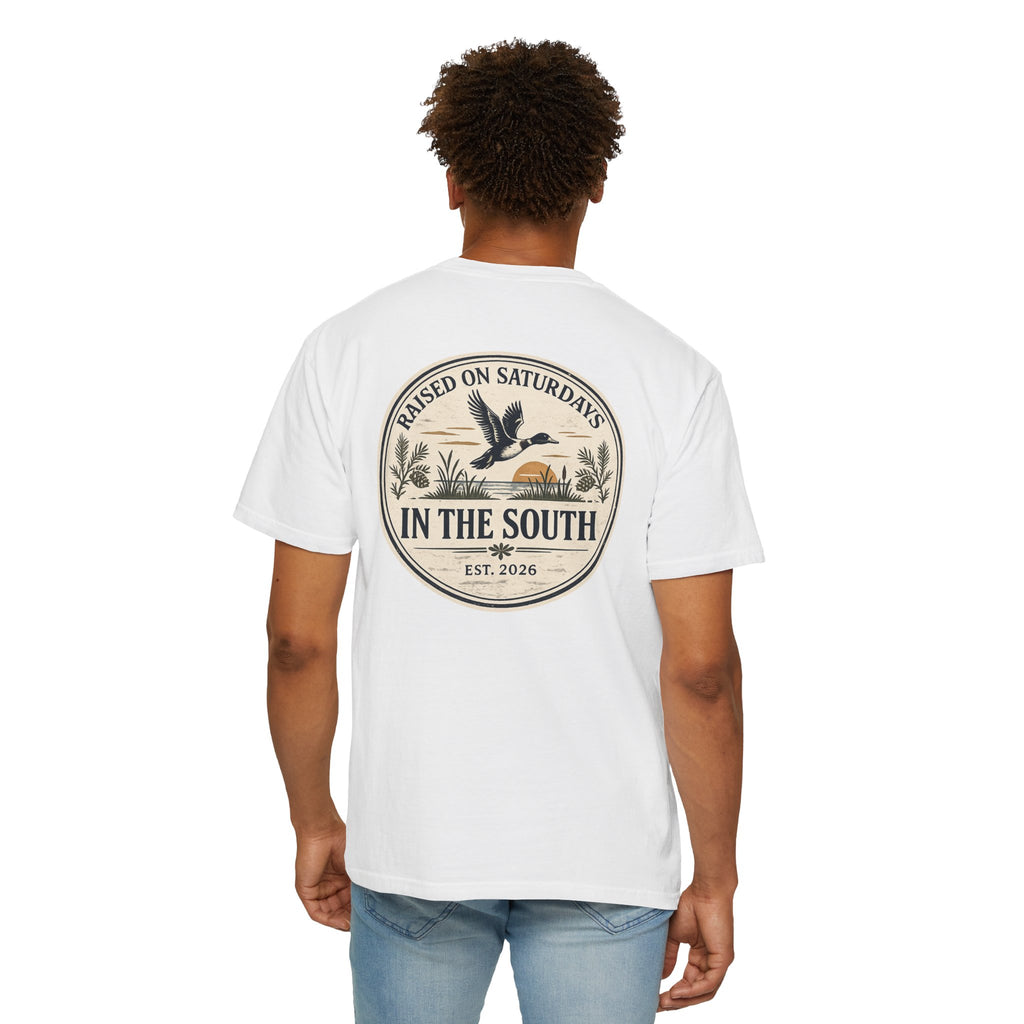 Raised On Saturdays In The South Classic T-Shirt - Duck Season