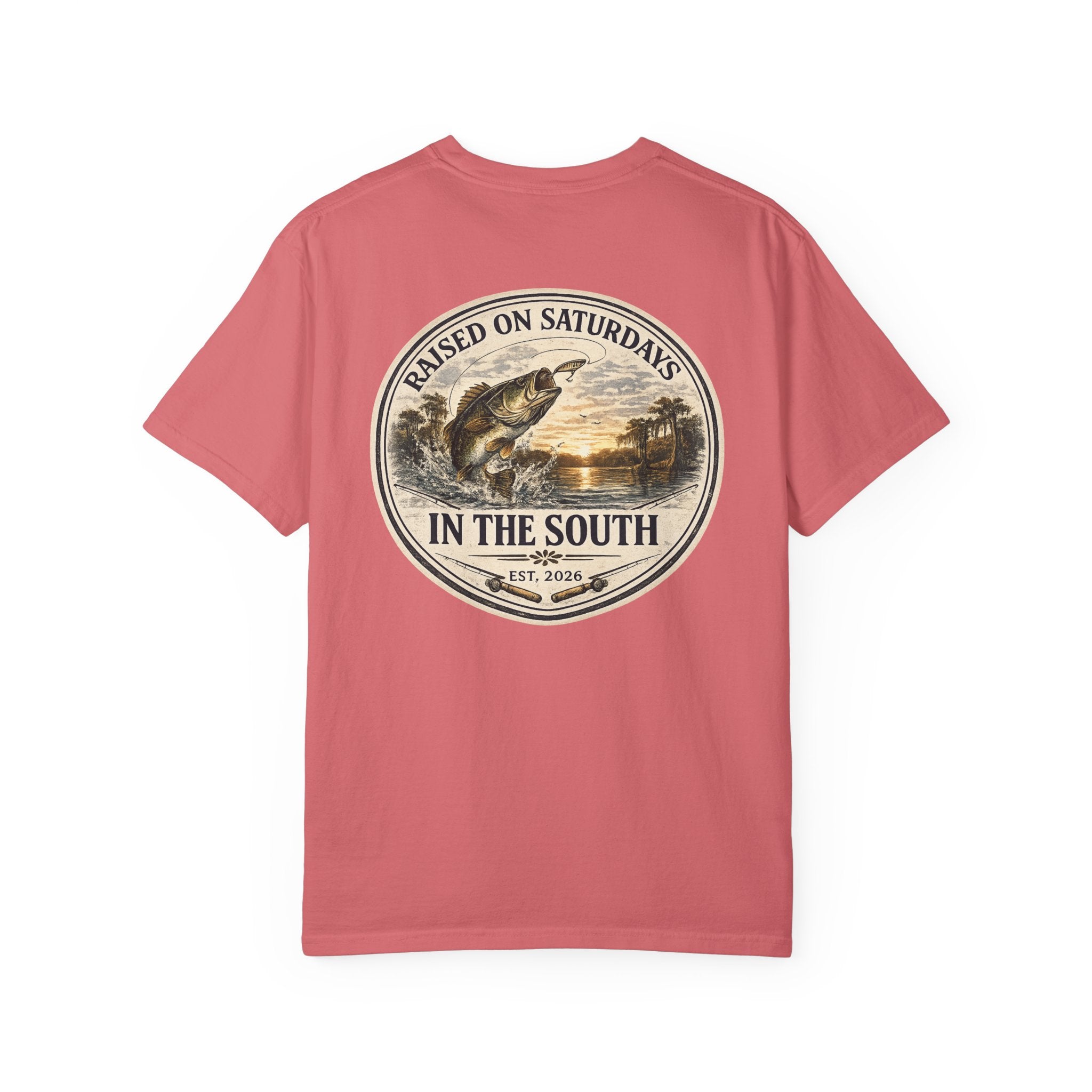 Raised On Saturdays In The South Classic T-Shirt- Fishin Season
