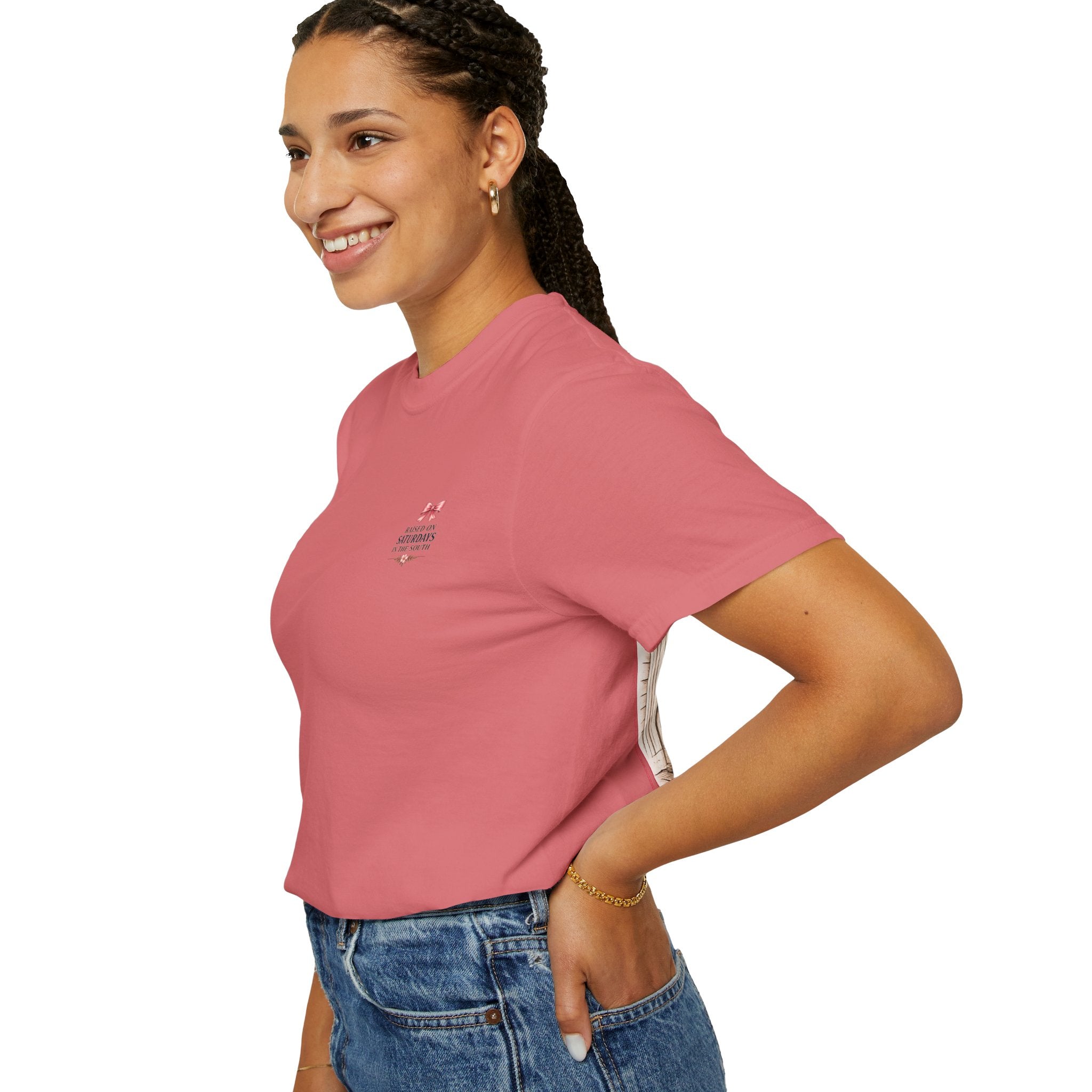 Raised On Saturdays In The South T-shirt
