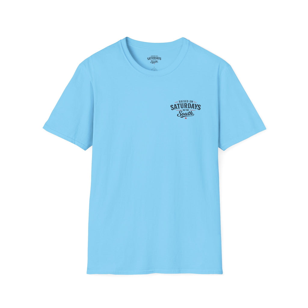 "Raised On Saturdays In The South" Vintage T-Shirt-Saturdays Are Made For Fishin