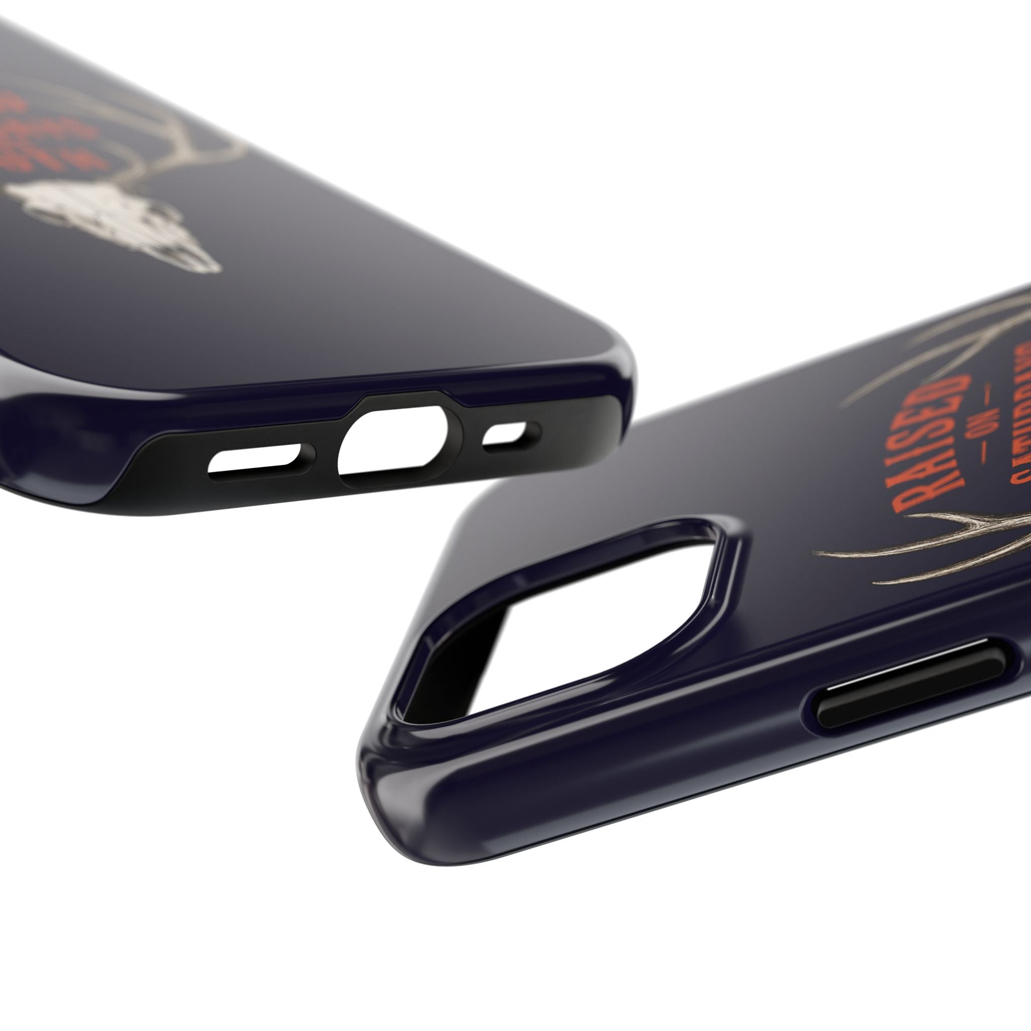 The Spreads Runs Deep In The Woods Phone Case-(blue)