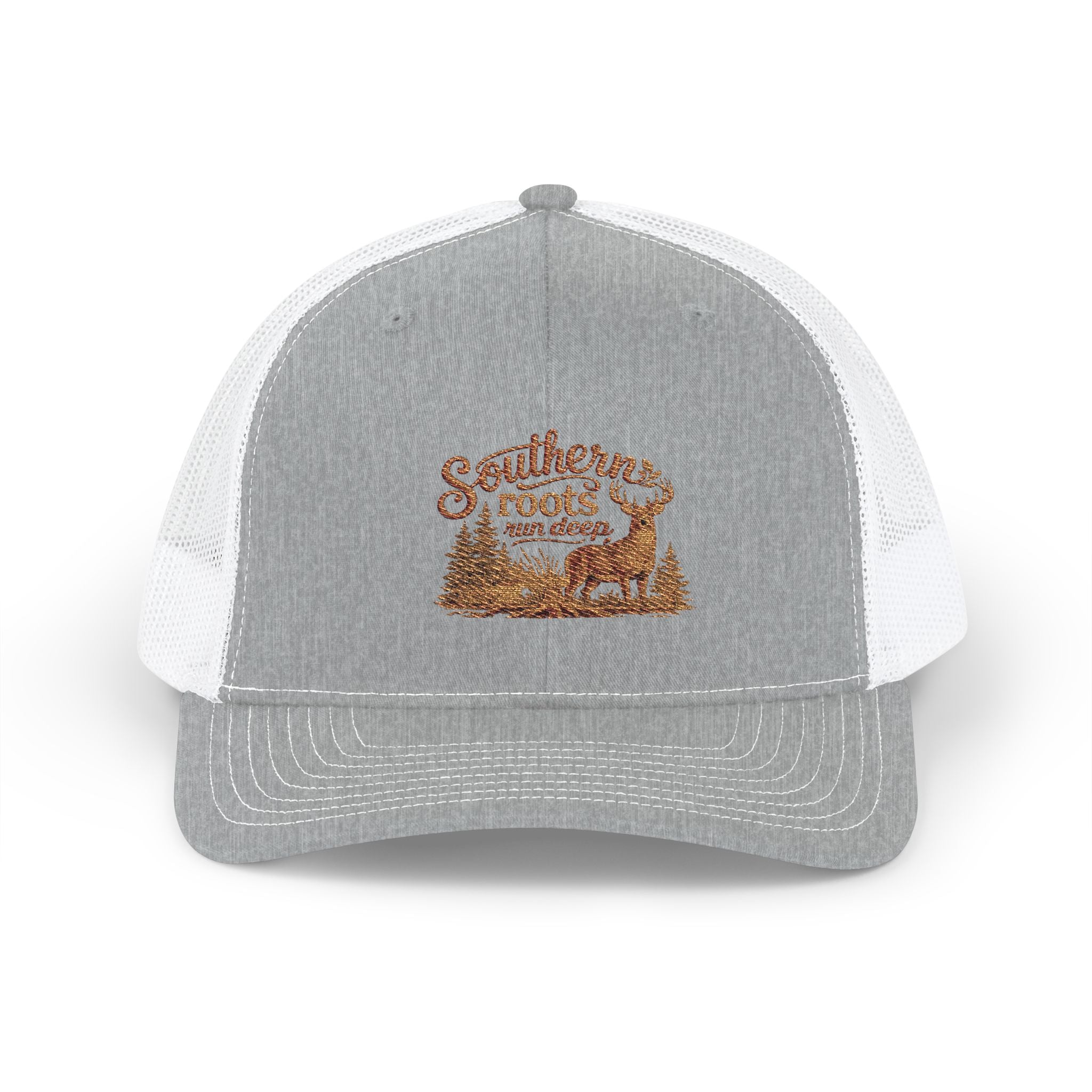 Snapback Trucker Cap - "Southern Roots Run Deep"