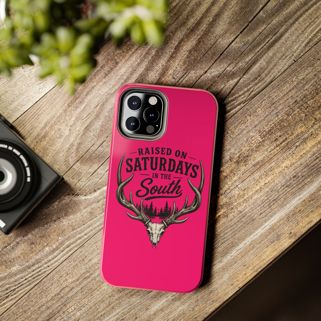 The Spreads Runs Deep In The Woods Phone Case-(pink)