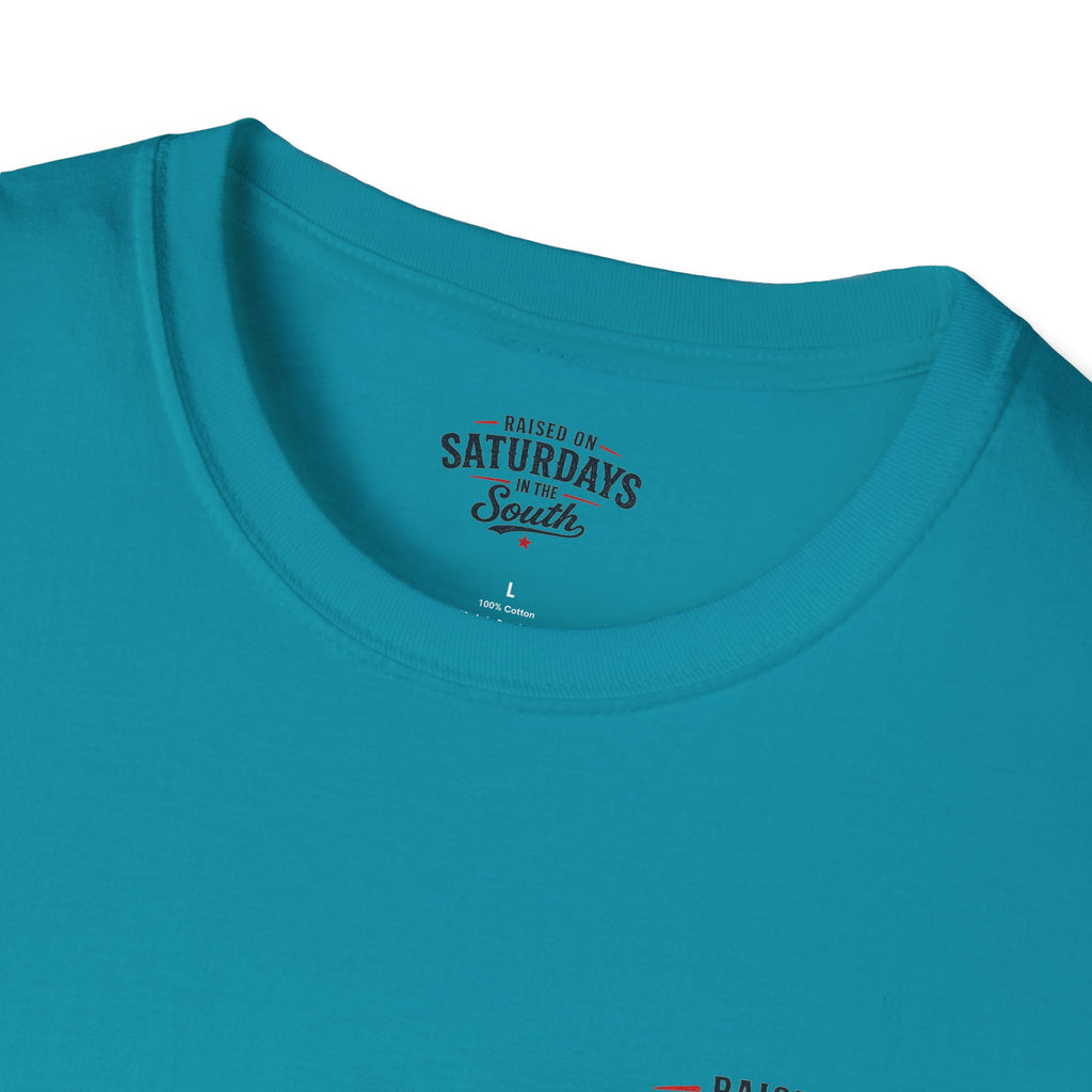 "Raised On Saturdays In The South" Vintage T-Shirt-Saturdays Are Made For Fishin