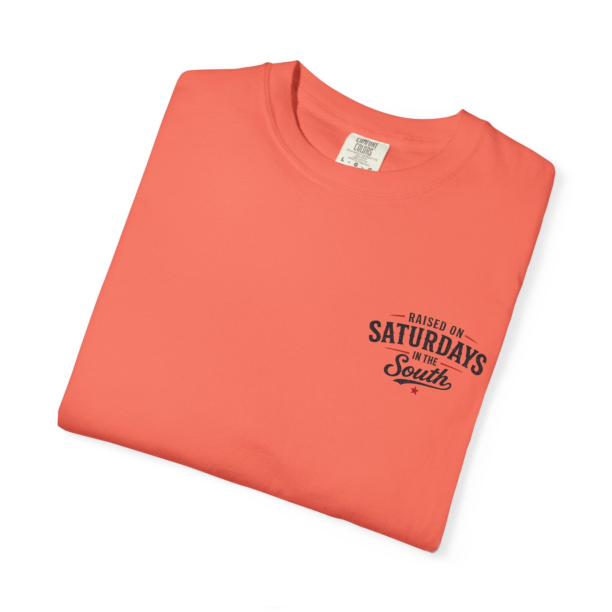 Raised On Saturdays In The South T-Shirt-Deep Sea Saturdays
