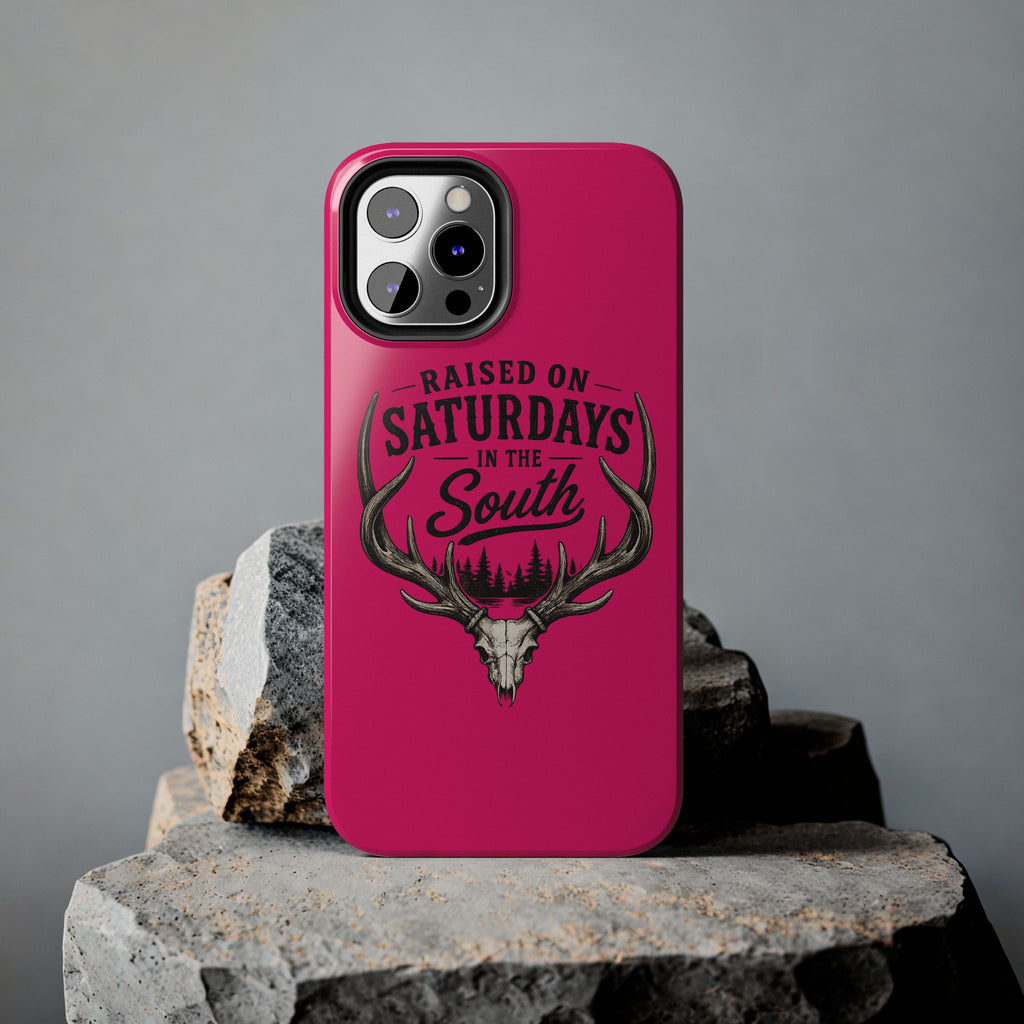The Spreads Runs Deep In The Woods Phone Case-(pink)