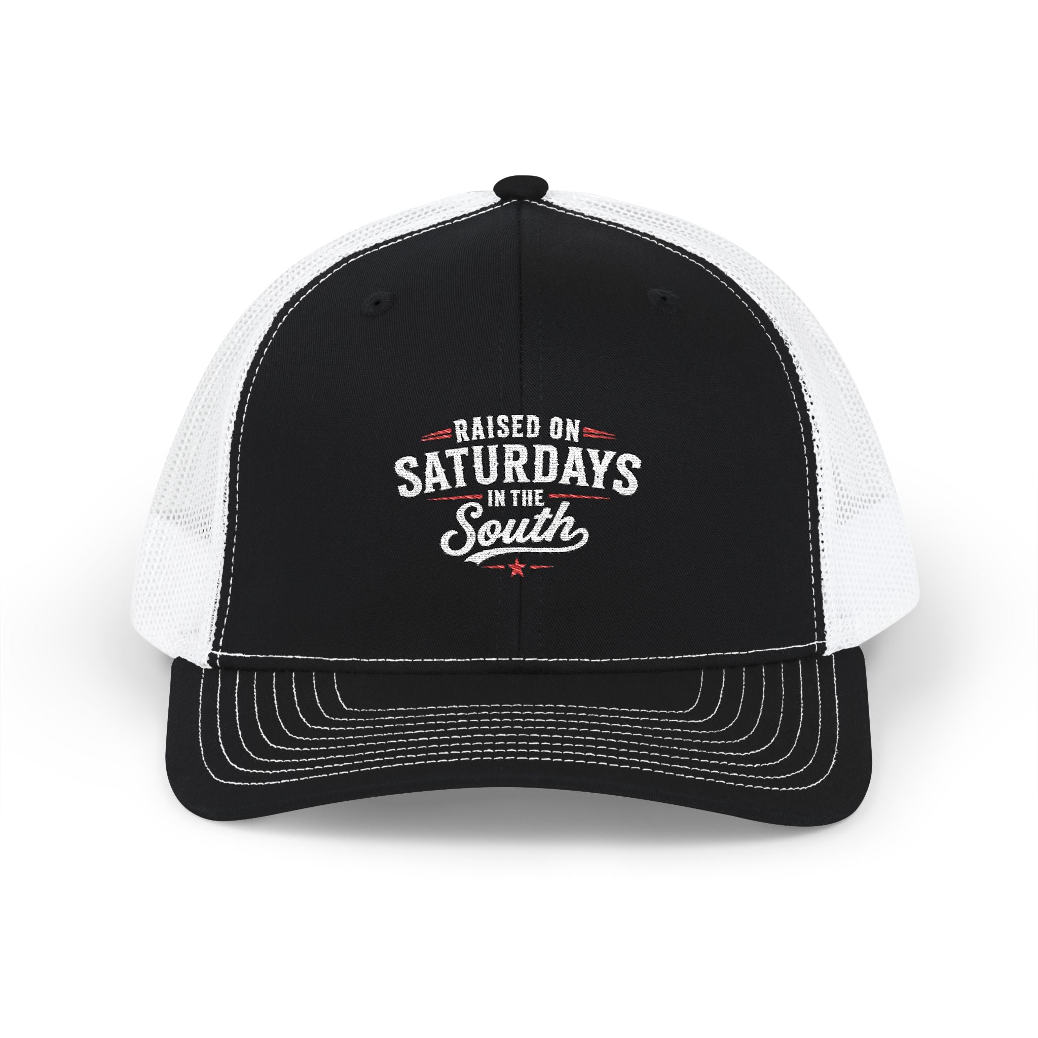 SnapbackTrucker Cap — "Raised On Saturdays In The South"