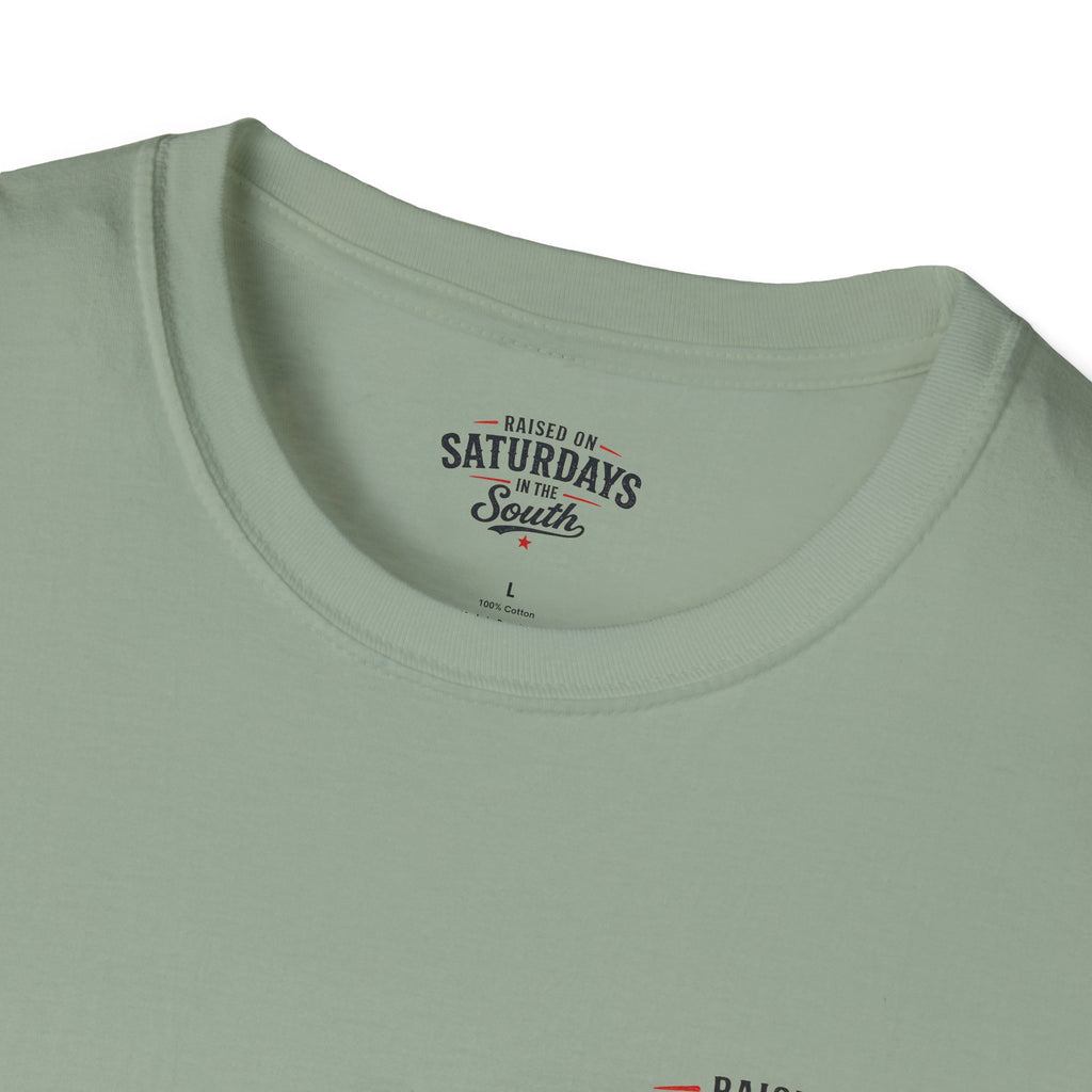 "Raised On Saturdays In The South" Vintage T-Shirt-Saturdays Are Made For Fishin
