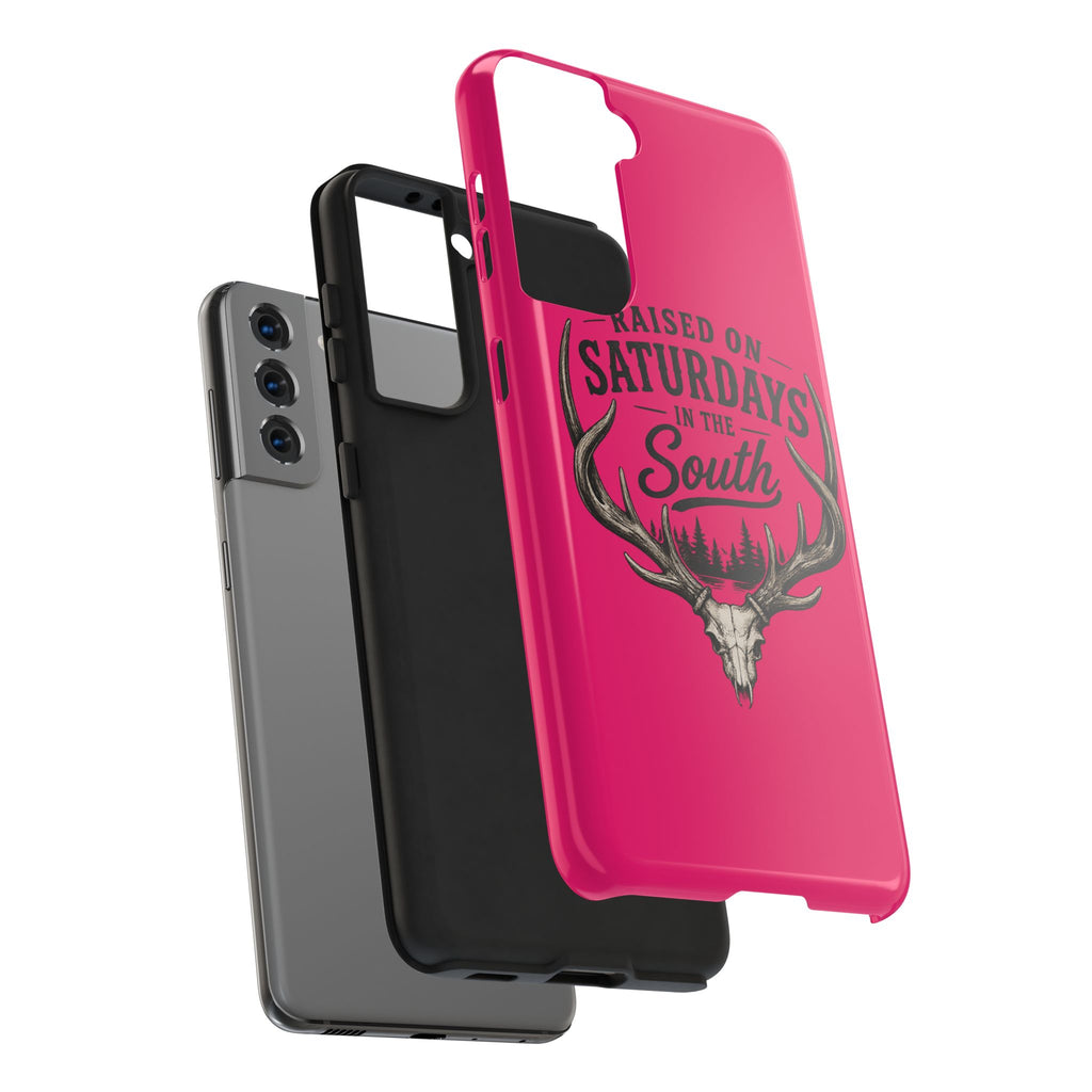 The Spreads Runs Deep In The Woods Phone Case-(pink)