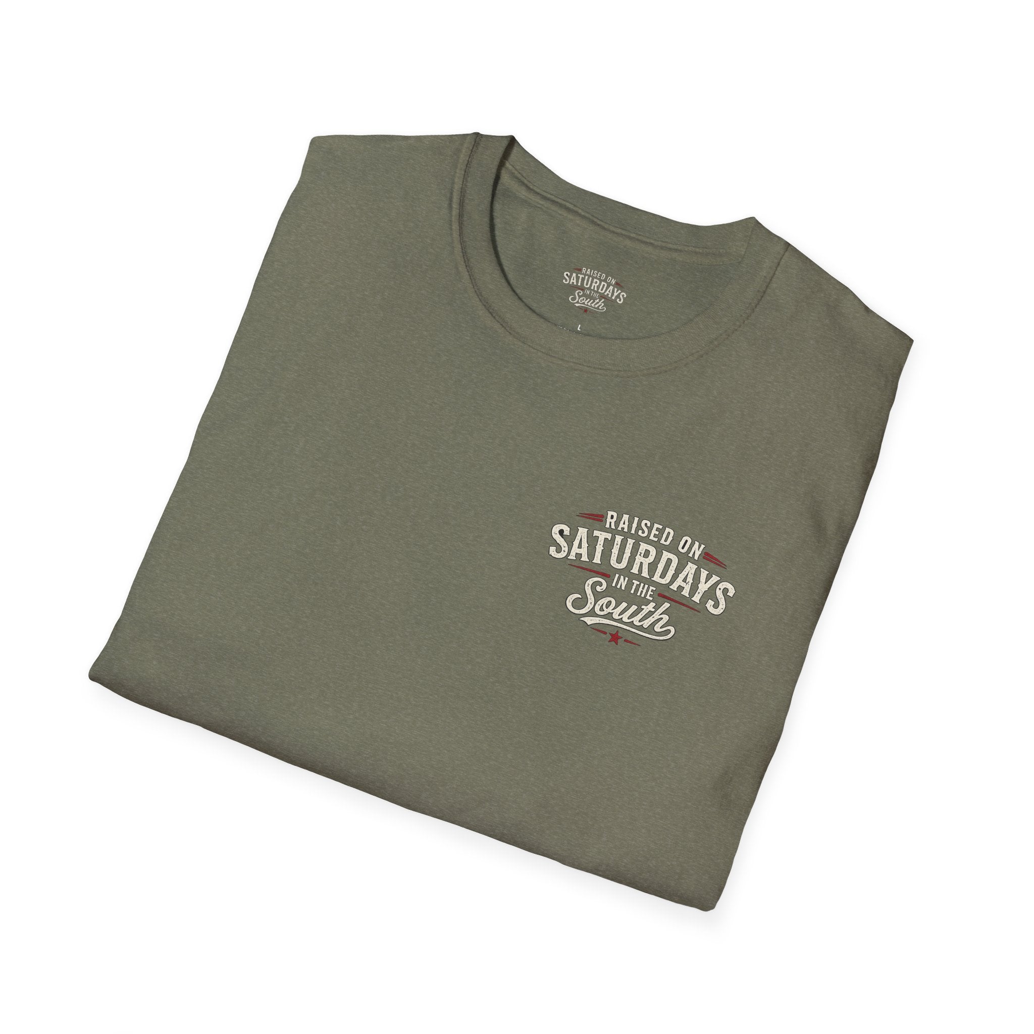 Raised On Saturdays In The South Vintage T-Shirt- Mud Park Saturdays
