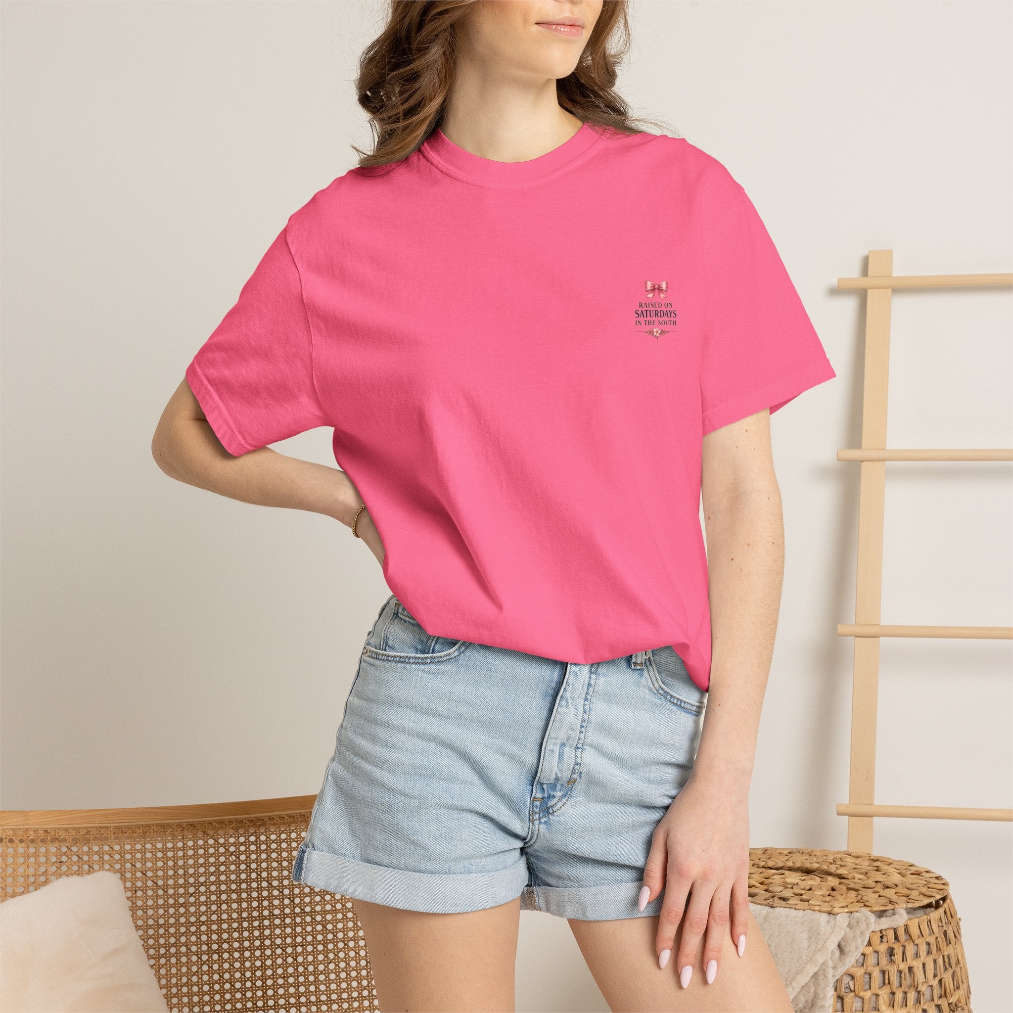 Raised On Saturdays In The South T-shirt