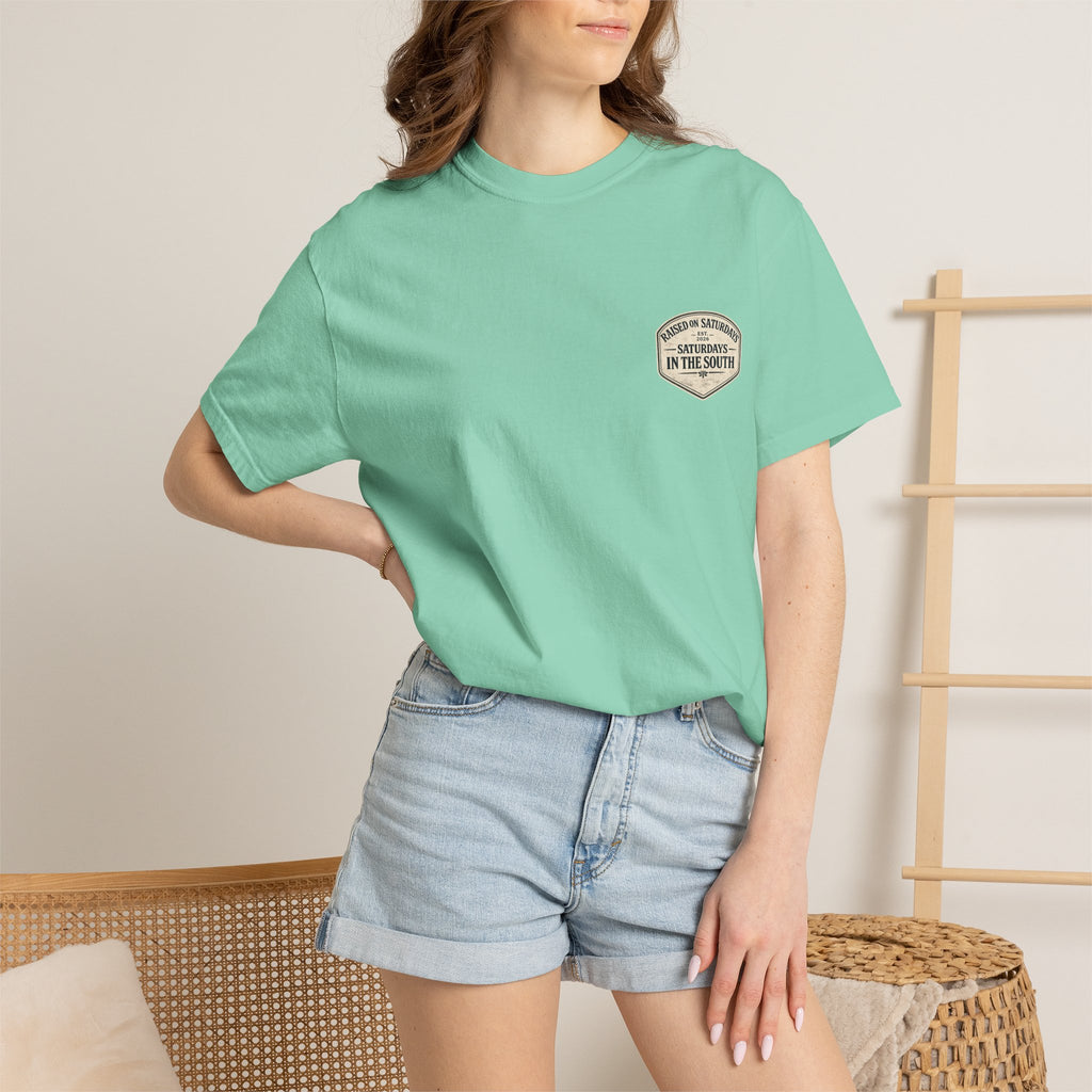 Raised On Saturdays In The South Classic T-Shirt- Fishin Season
