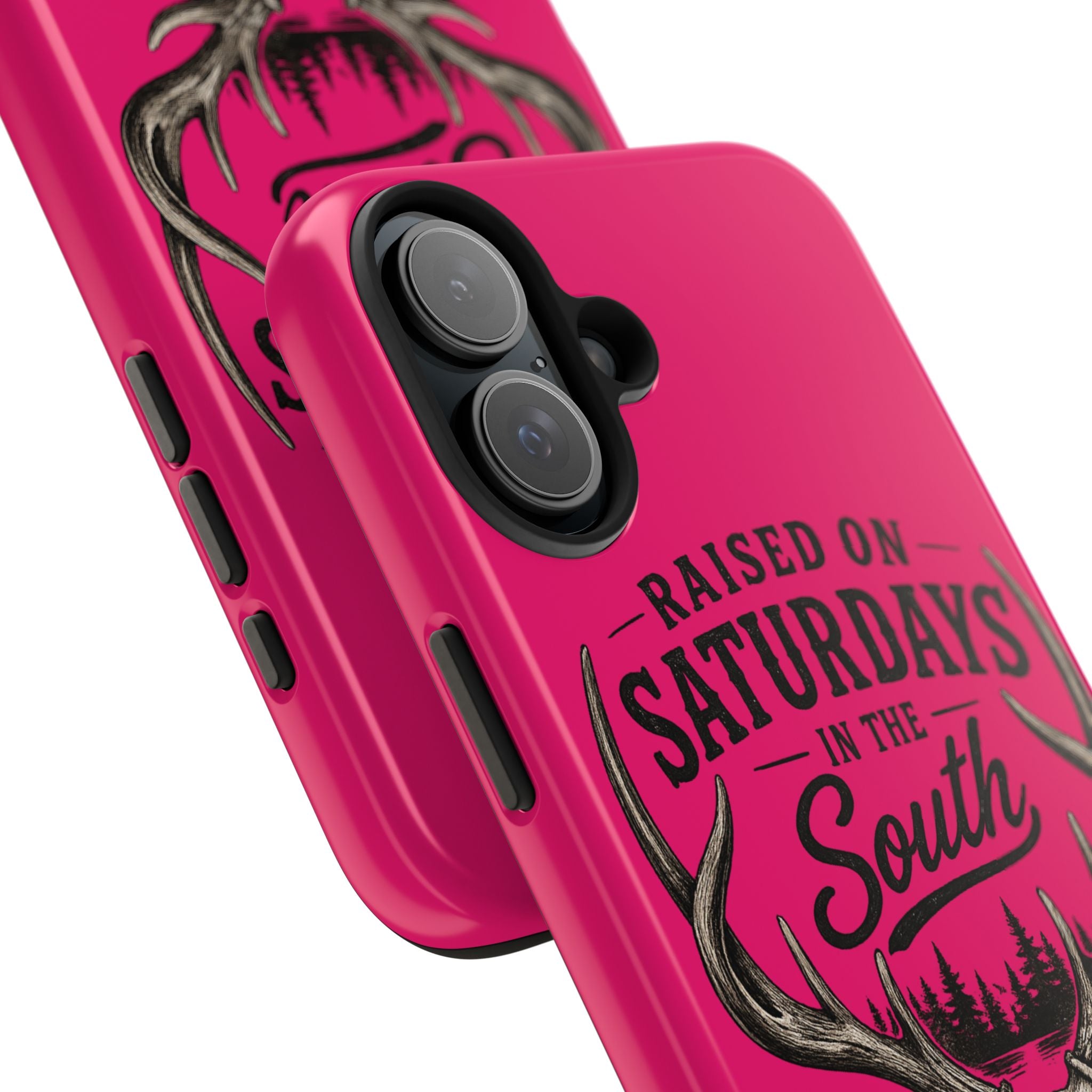 The Spreads Runs Deep In The Woods Phone Case-(pink)