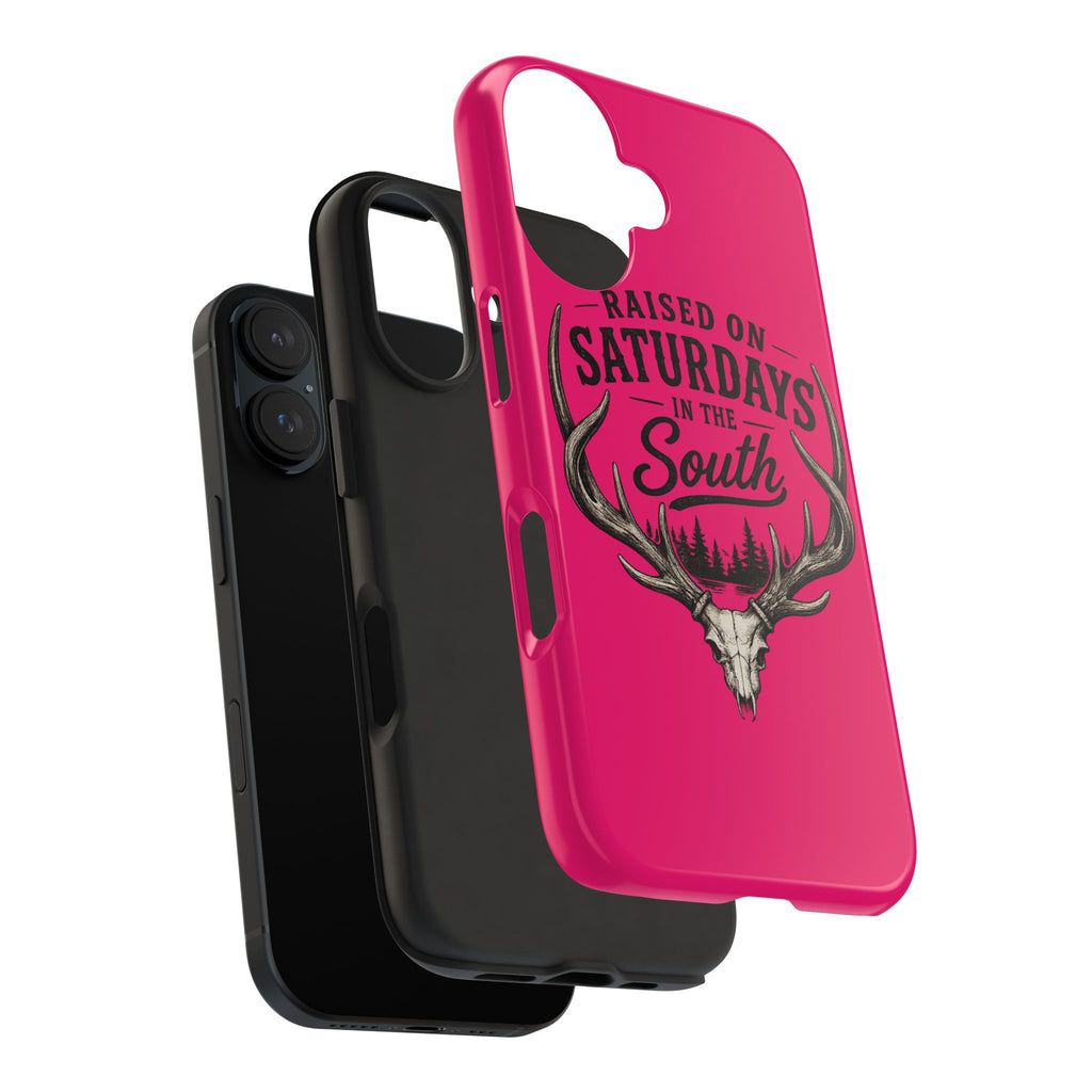 The Spreads Runs Deep In The Woods Phone Case-(pink)