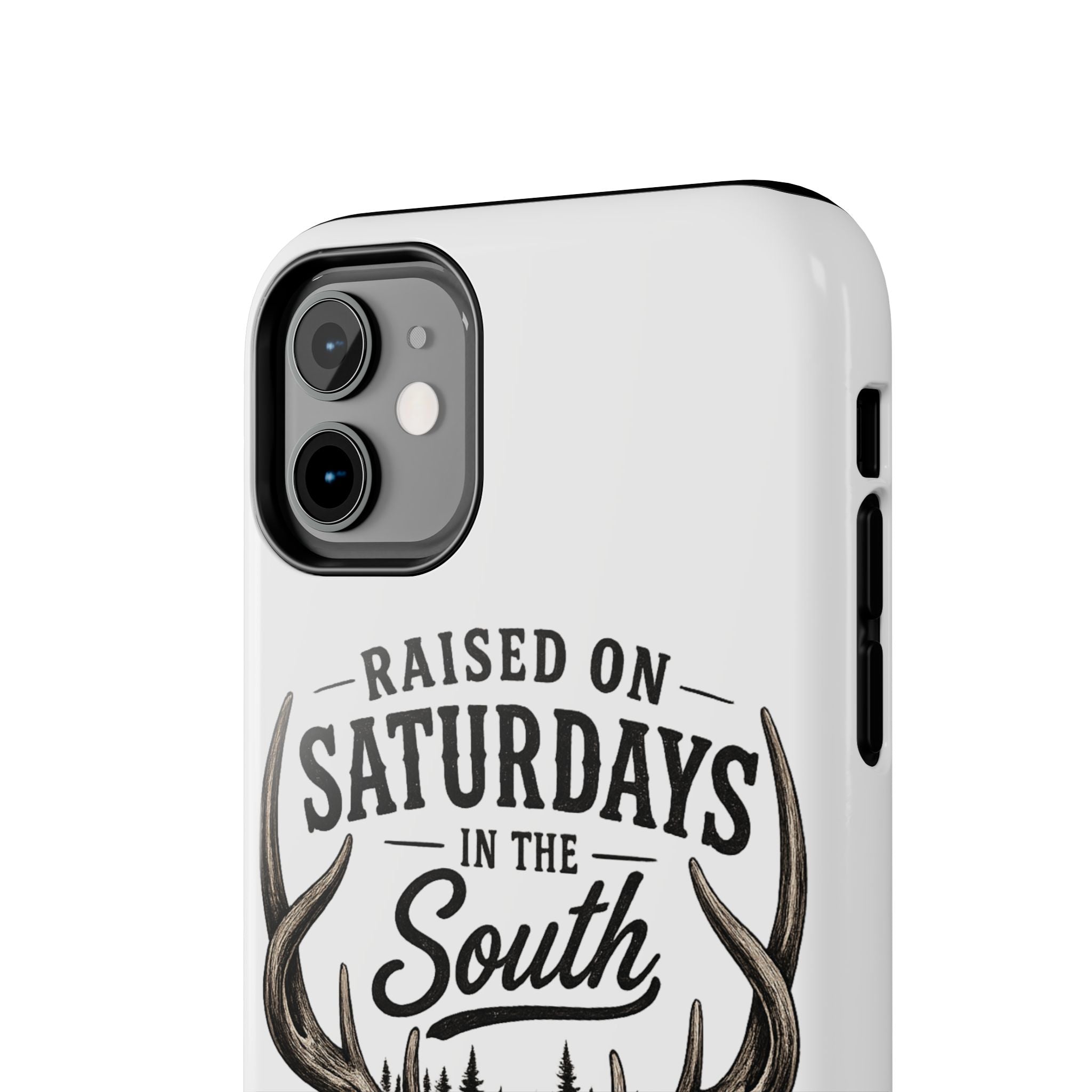 The Spreads Runs Deep In The Woods Phone Case-(white)