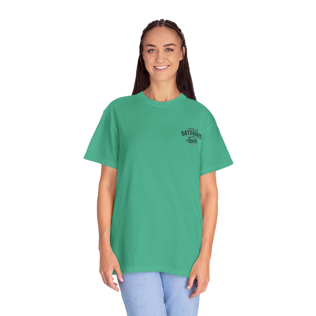 Raised On Saturdays In The South T-Shirt — Saturdays Are Made For Fishin