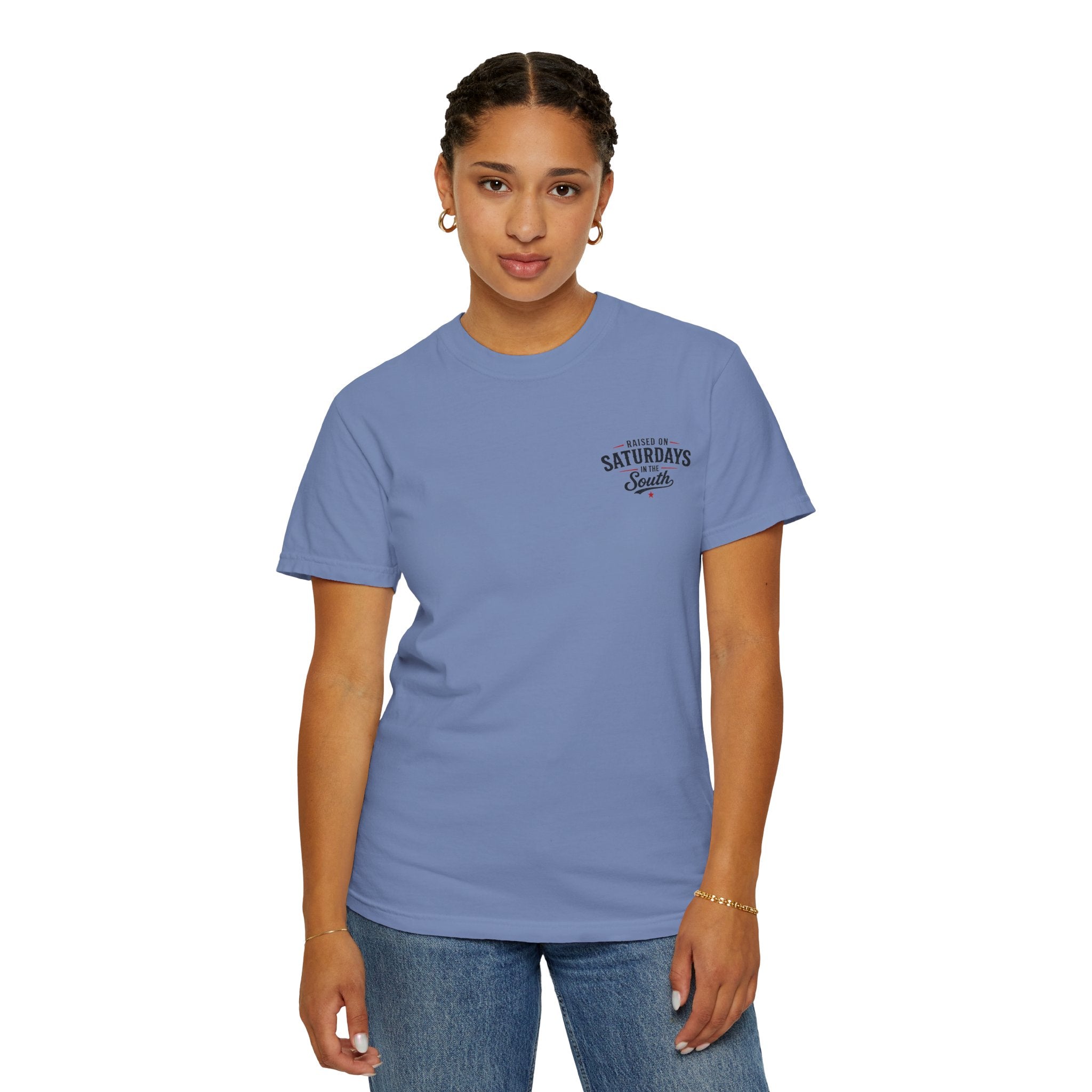 Raised On Saturdays In The South T-Shirt — Saturdays Are Made For Fishin