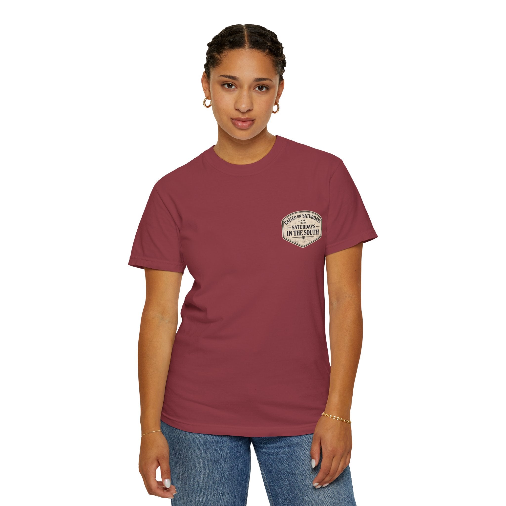 Raised On Saturdays In The South Classic T-Shirt - Duck Season