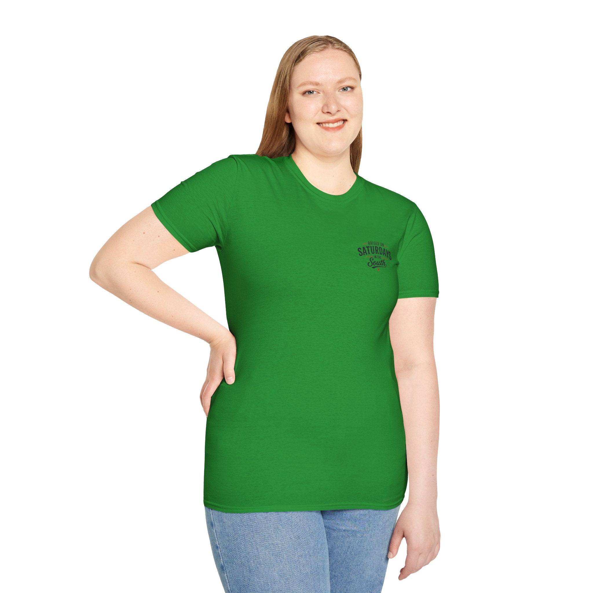 Raised On Saturdays In The South Vintage T-Shirt- Deep Sea Saturdays