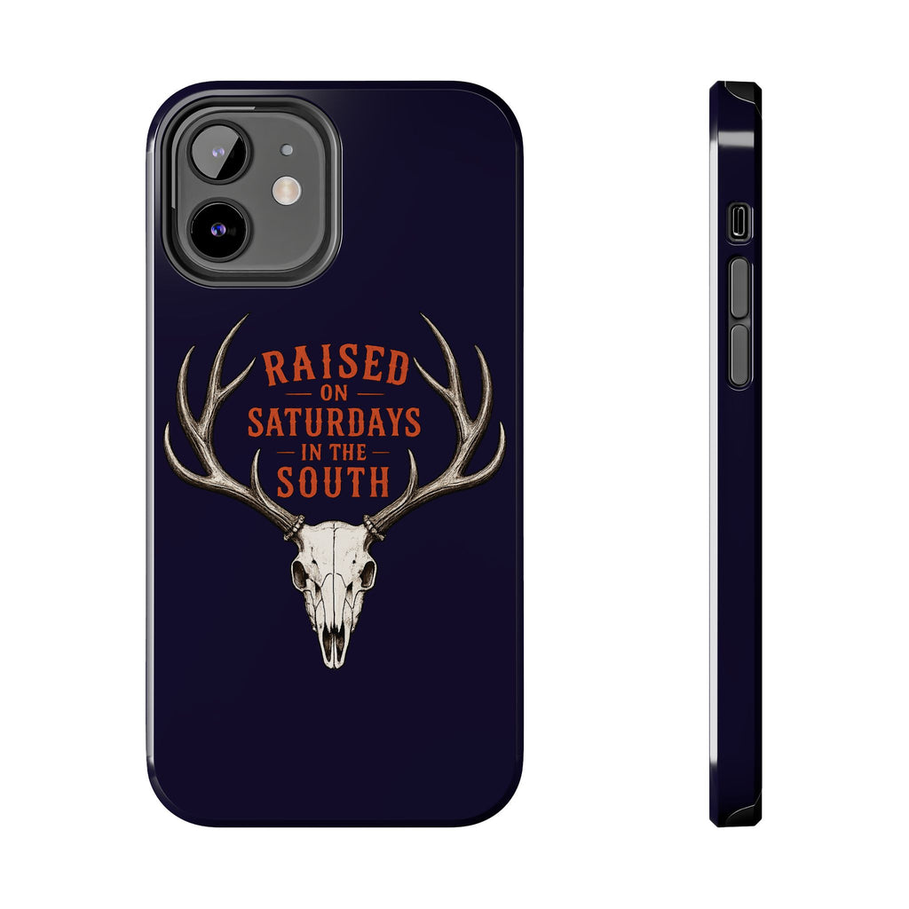 The Spreads Runs Deep In The Woods Phone Case-(blue)