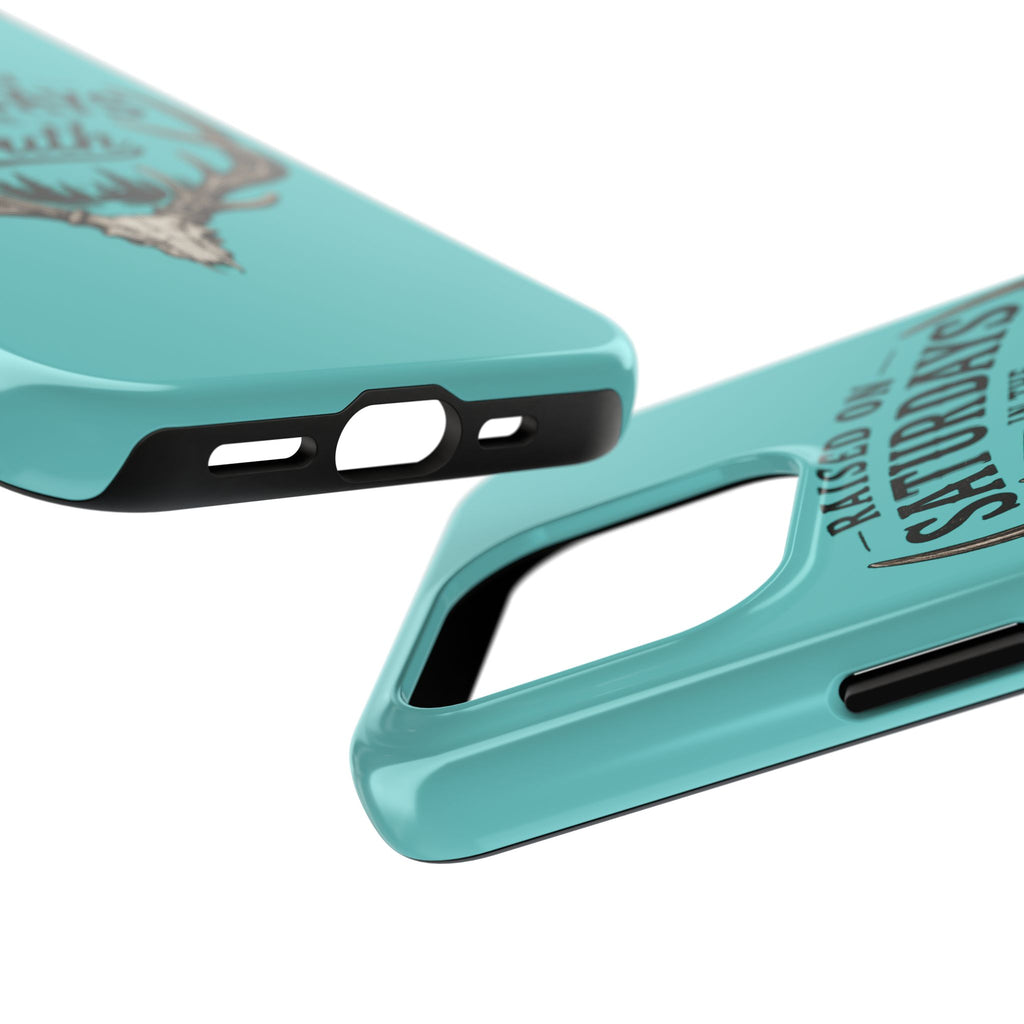 The Spreads Runs Deep In The Woods Phone Case-(blue)